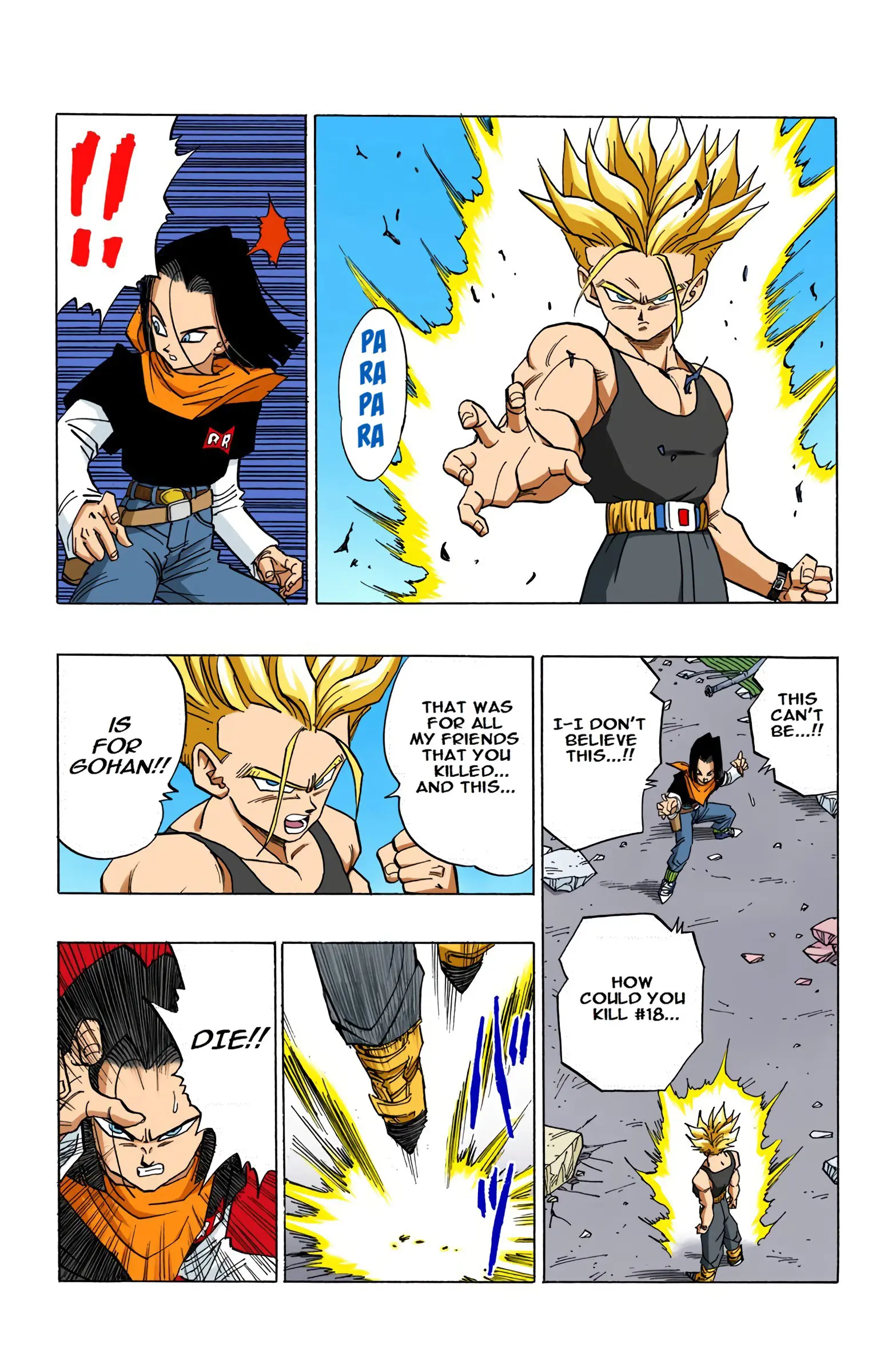 DBZ Perfect Cell Saga (Colored), chapter 419, page 12