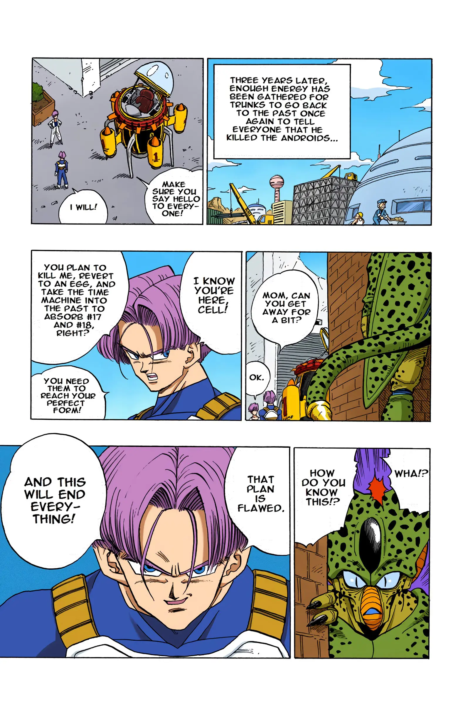 DBZ Perfect Cell Saga (Colored), chapter 419, page 15