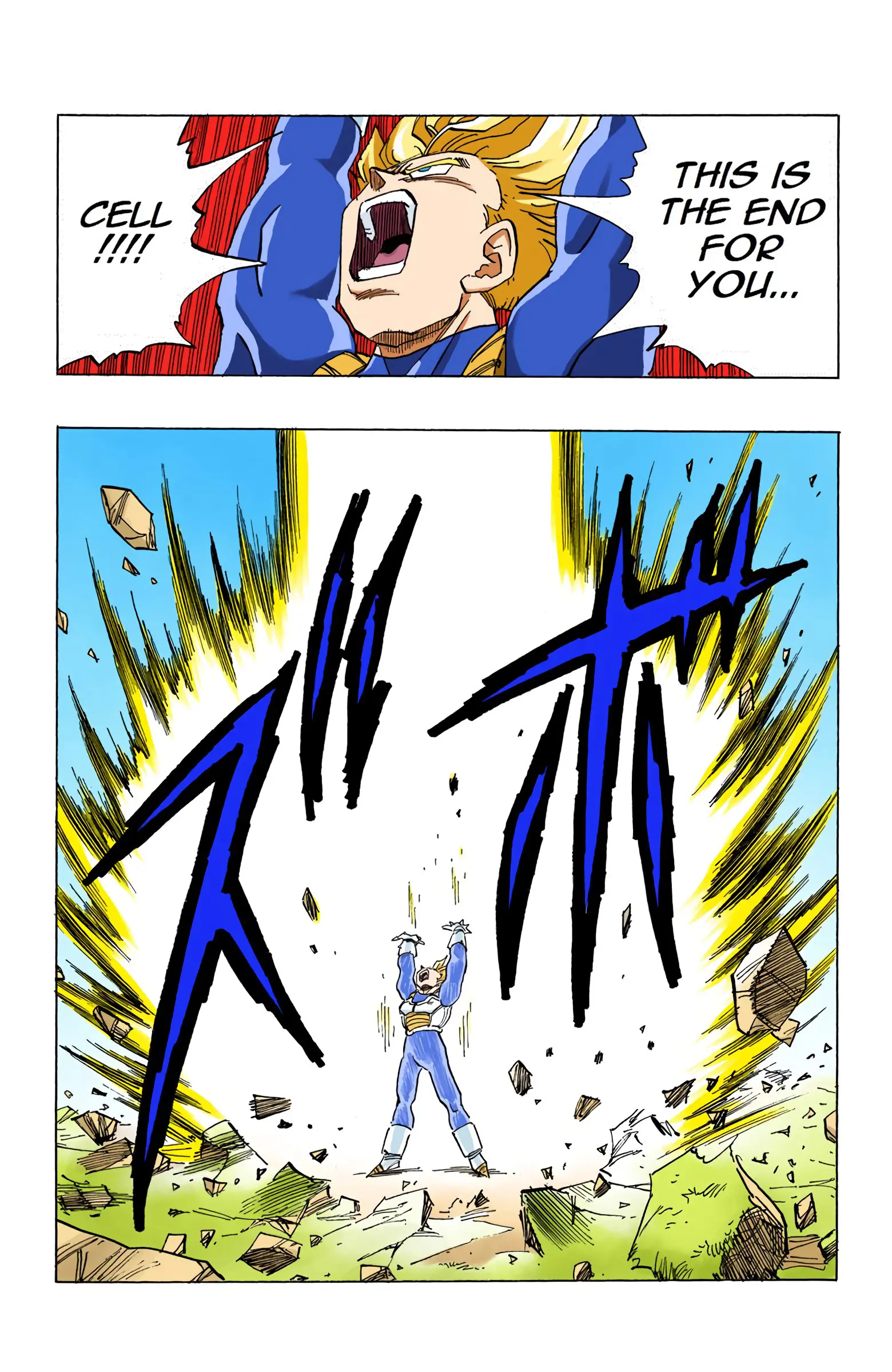 DBZ Perfect Cell Saga (Colored), chapter 420, page 13
