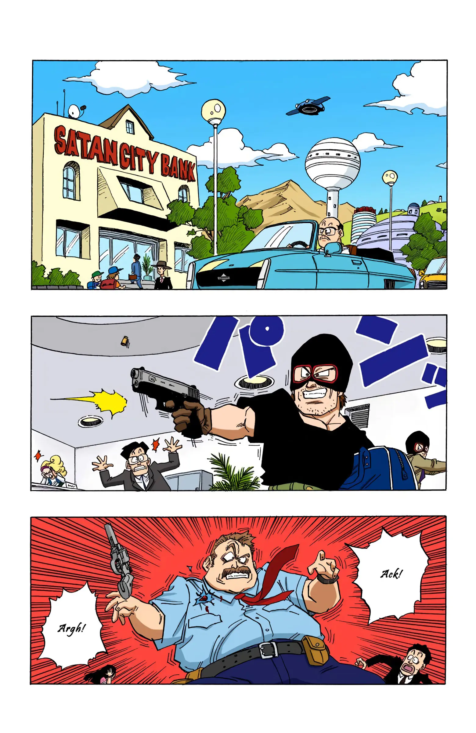 DBZ Majin Buu Saga Colored Manga, chapter 421, page 4