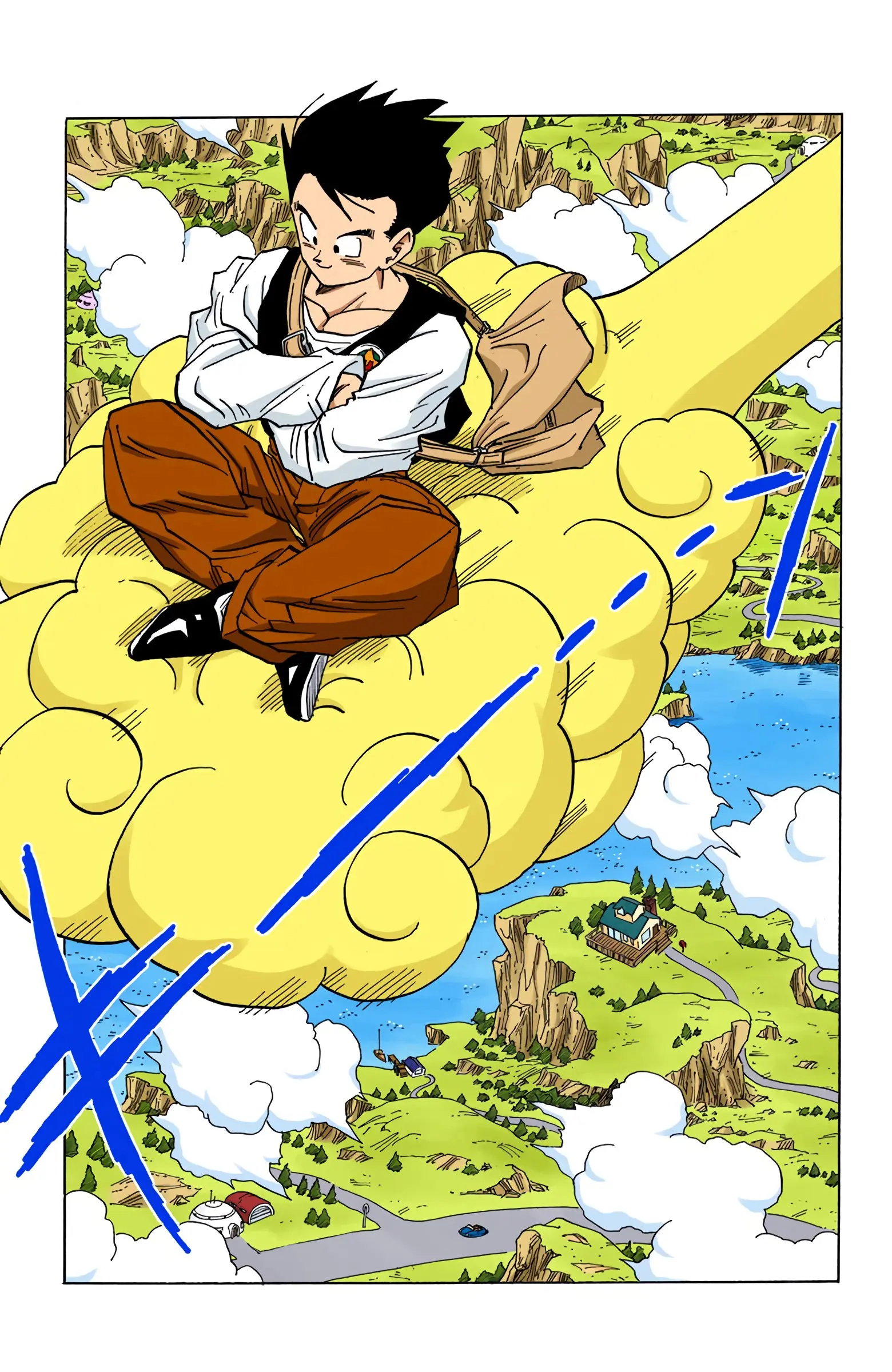 DBZ Majin Buu Saga Colored Manga, chapter 421, page 6