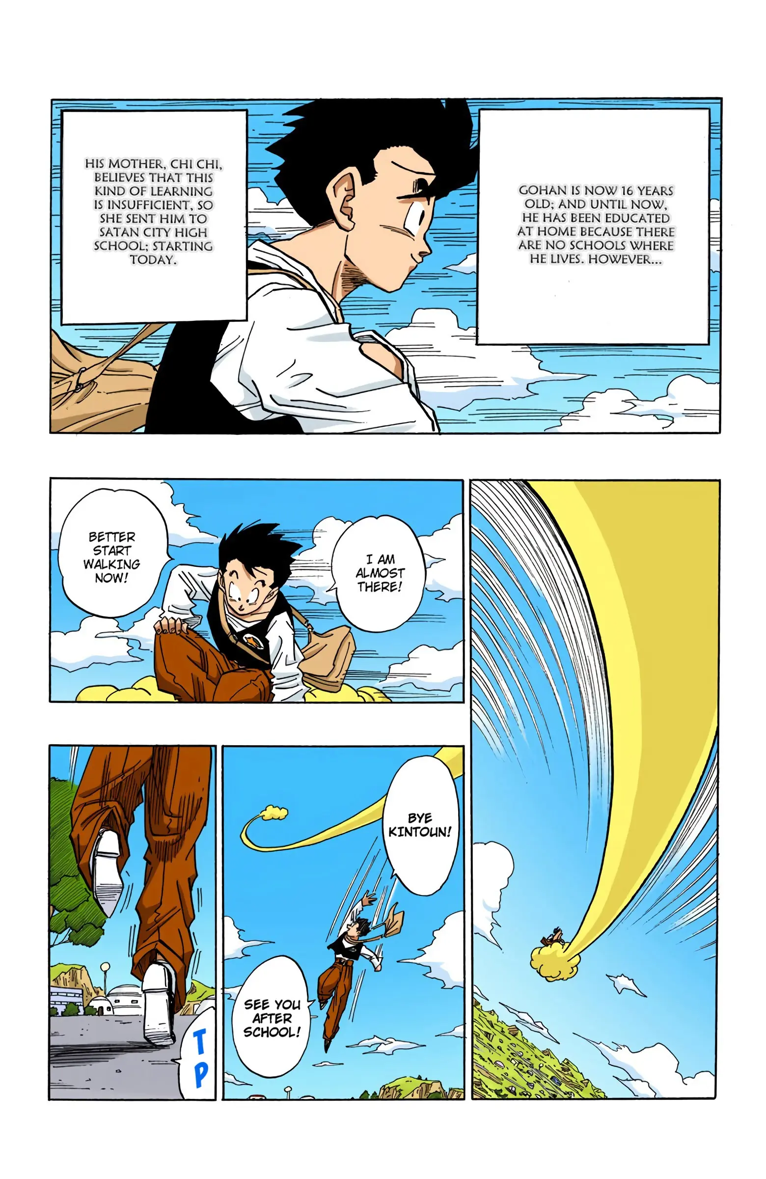 DBZ Majin Buu Saga Colored Manga, chapter 421, page 7