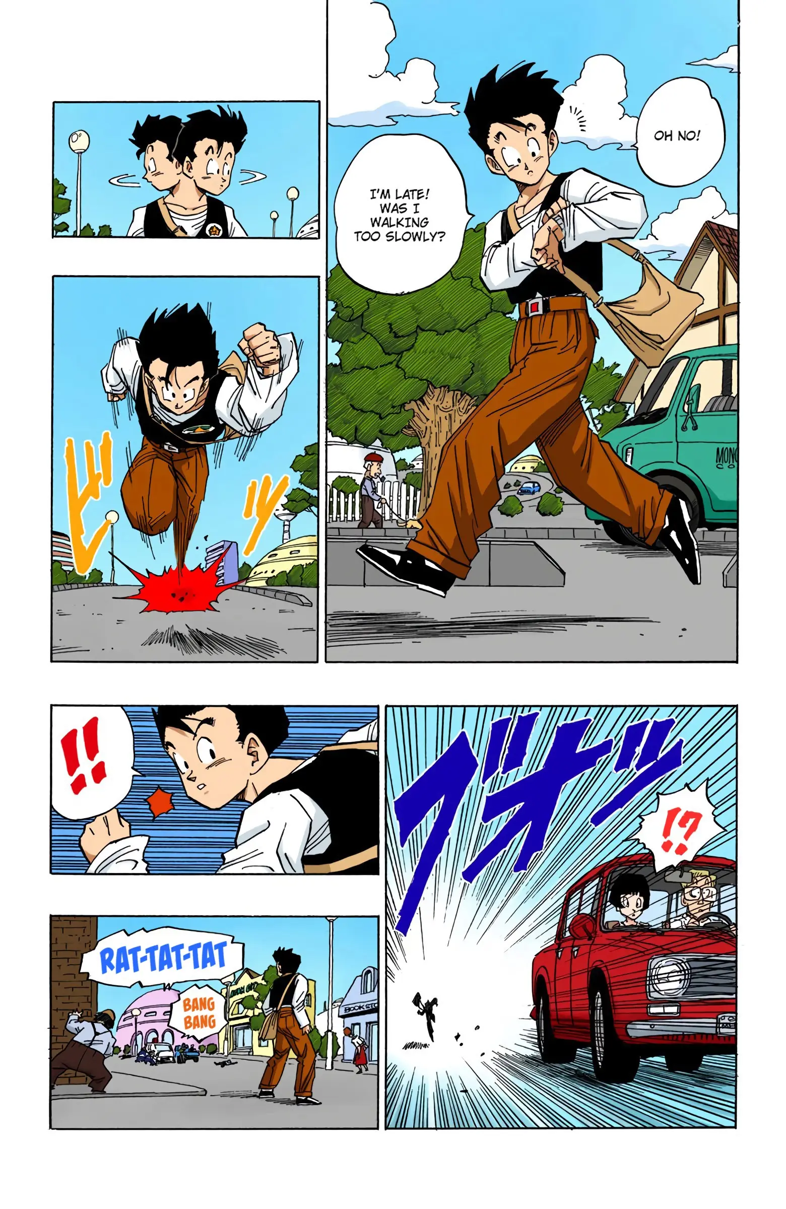 DBZ Majin Buu Saga Colored Manga, chapter 421, page 8