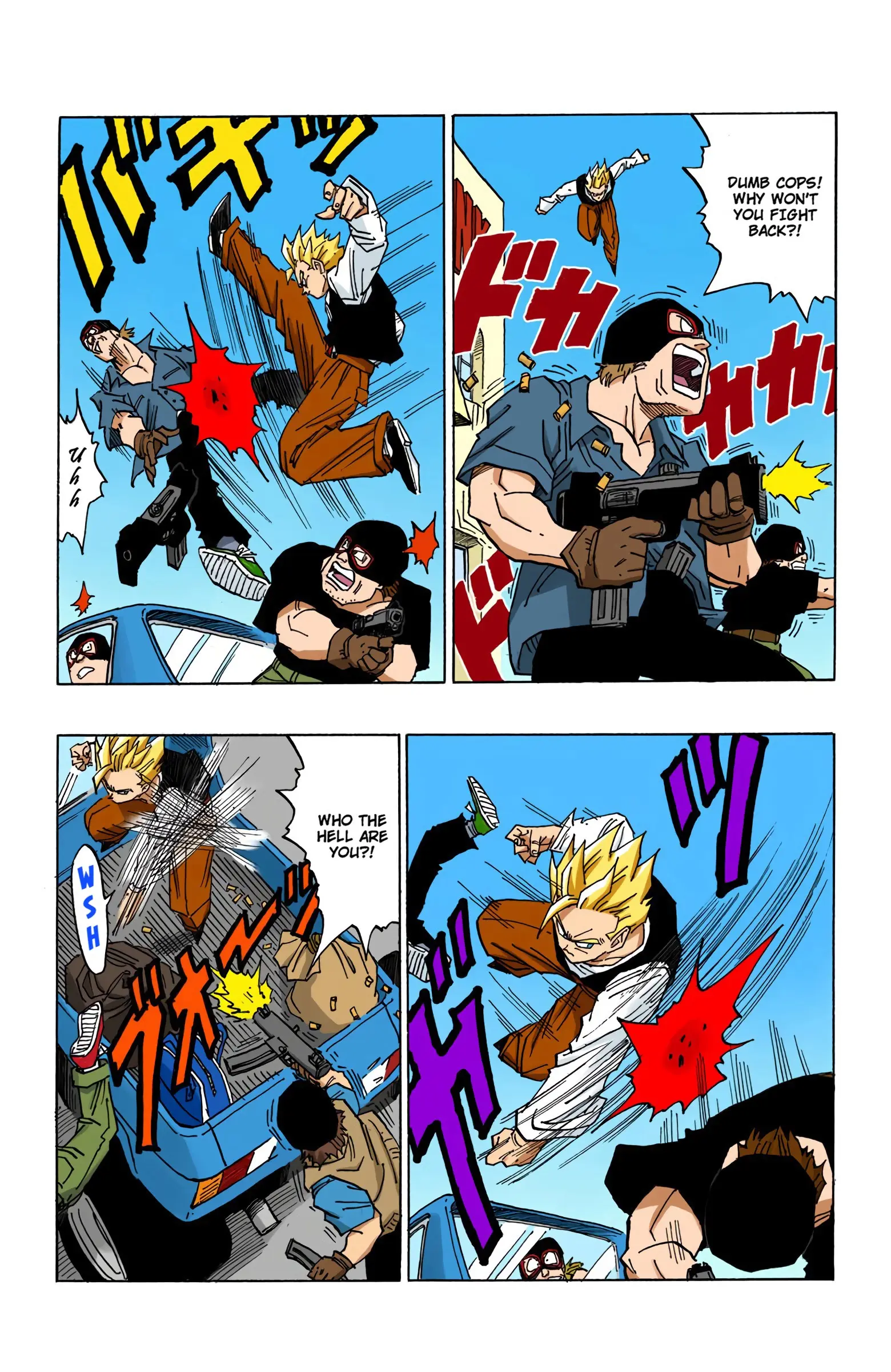DBZ Majin Buu Saga Colored Manga, chapter 421, page 10