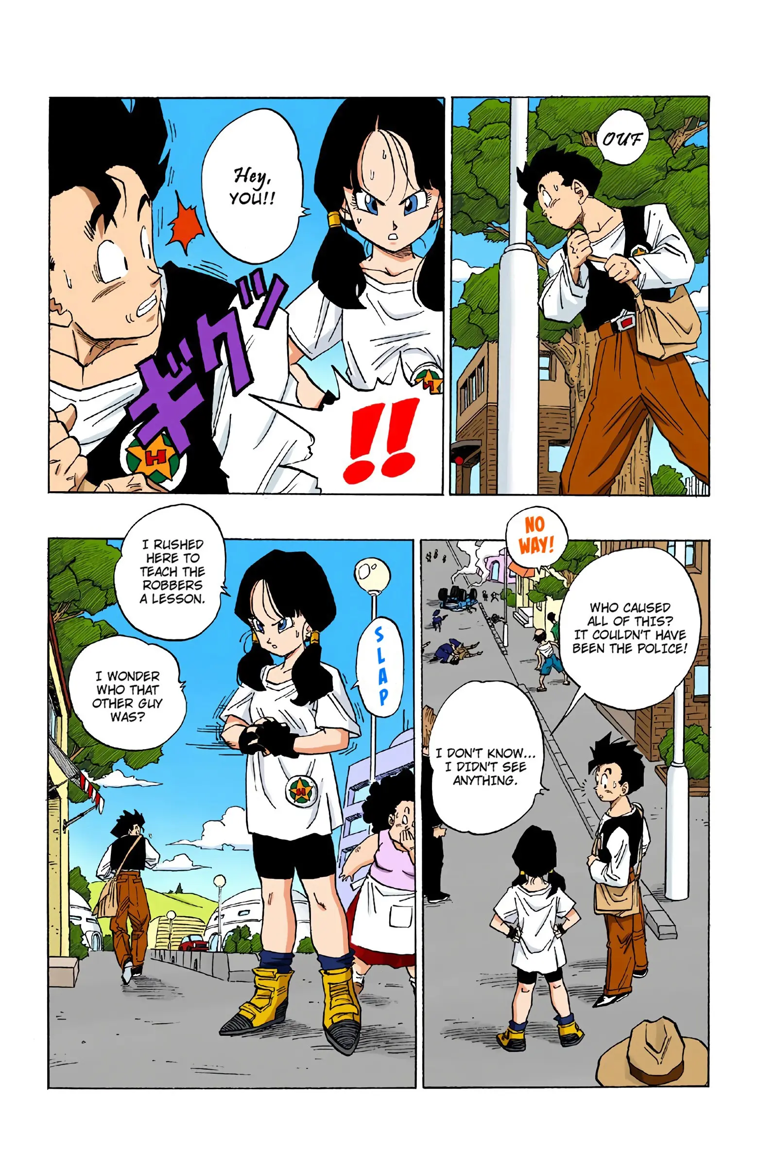 DBZ Majin Buu Saga Colored Manga, chapter 421, page 13