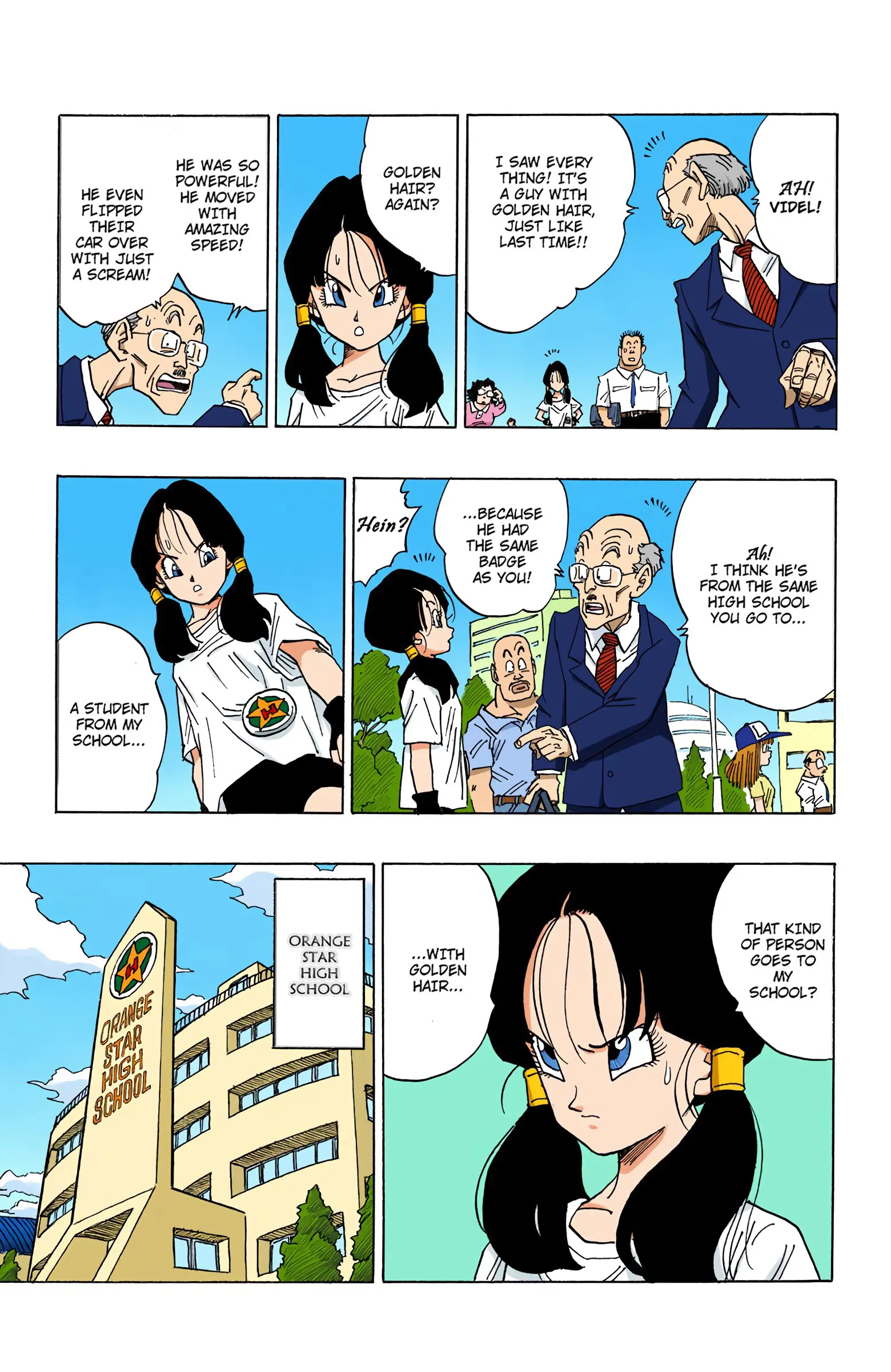 DBZ Majin Buu Saga Colored Manga, chapter 421, page 14