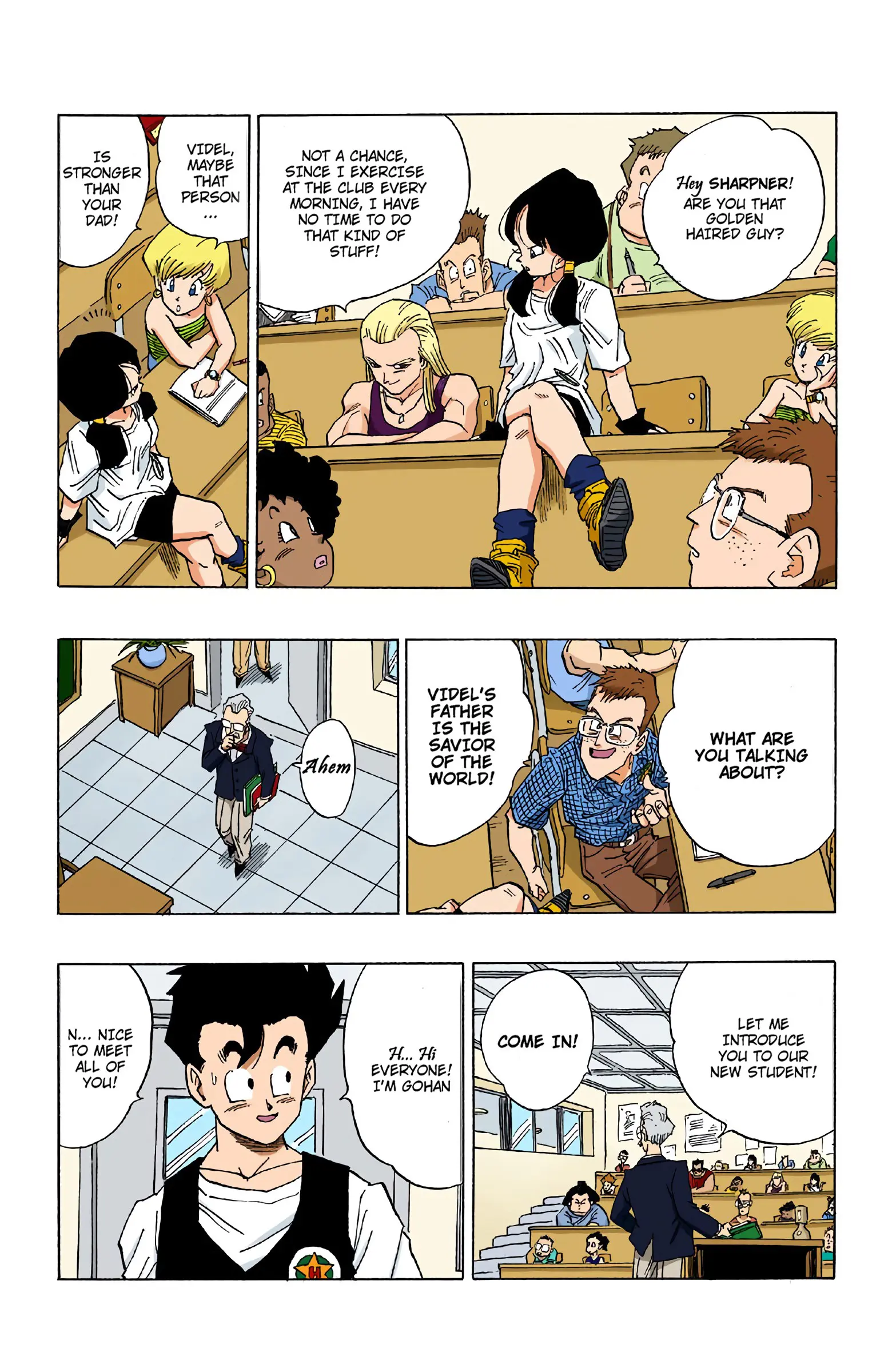 DBZ Majin Buu Saga Colored Manga, chapter 421, page 15