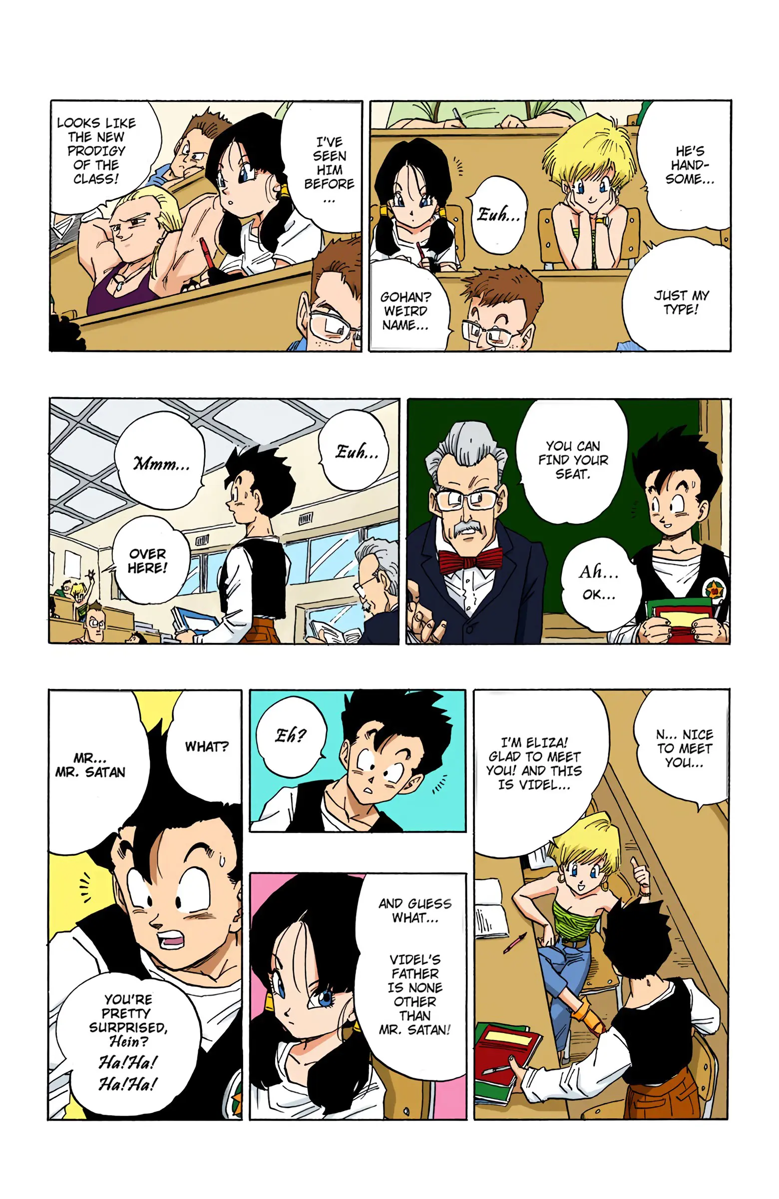 DBZ Majin Buu Saga Colored Manga, chapter 421, page 16