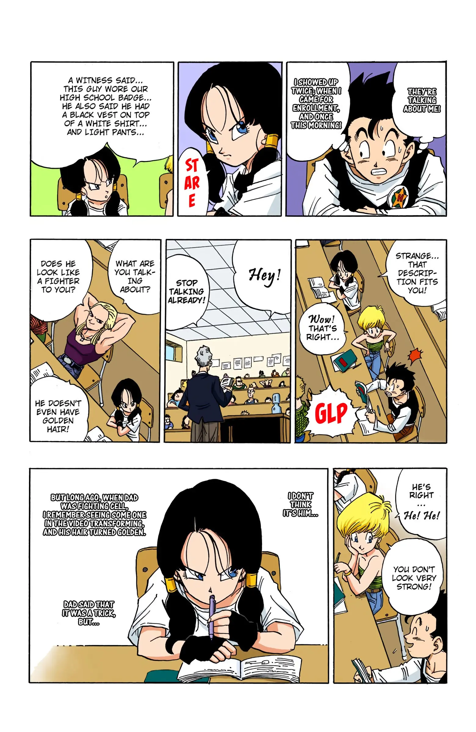 DBZ Majin Buu Saga Colored Manga, chapter 422, page 3