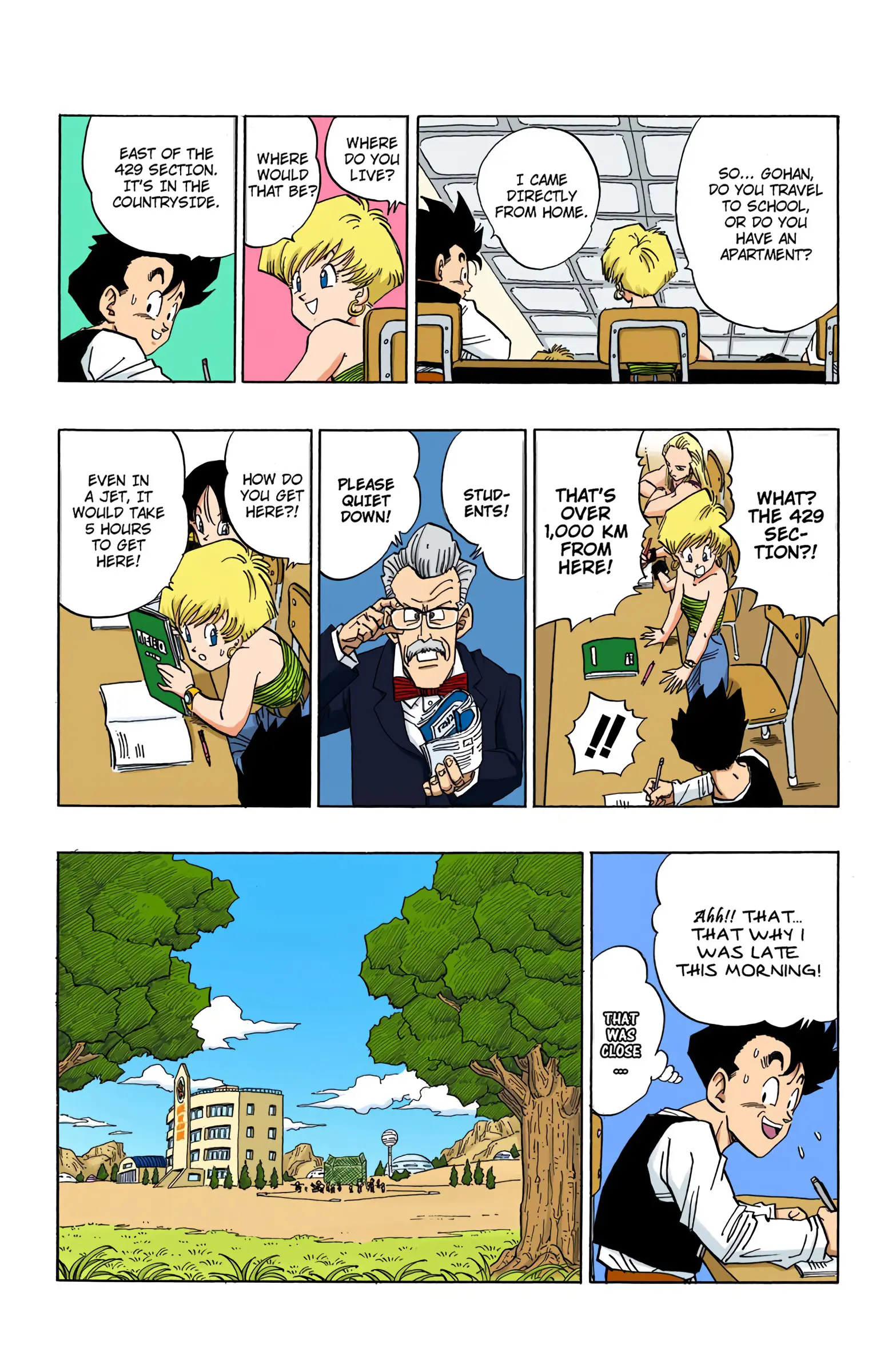 DBZ Majin Buu Saga Colored Manga, chapter 422, page 4
