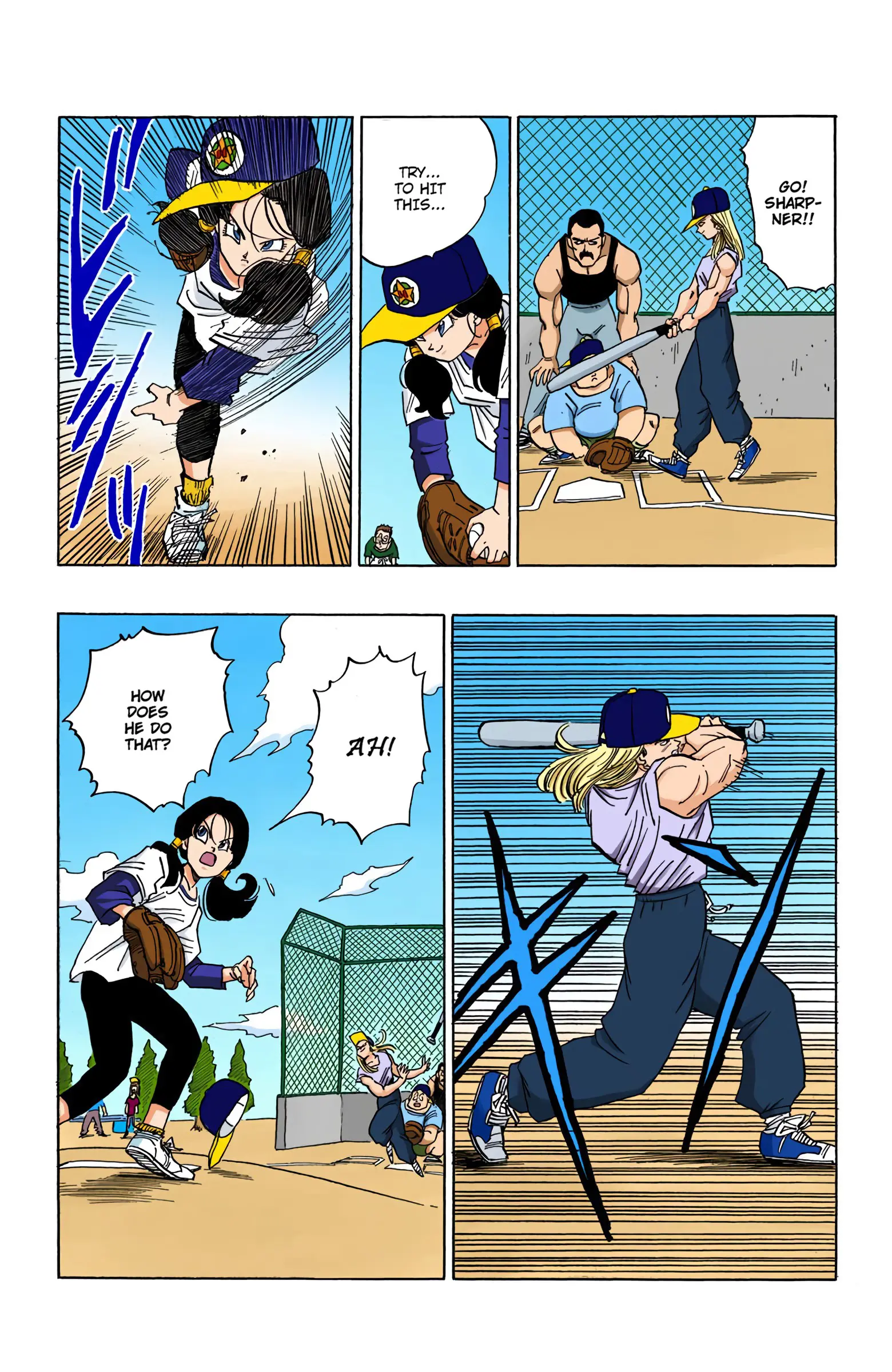 DBZ Majin Buu Saga Colored Manga, chapter 422, page 6