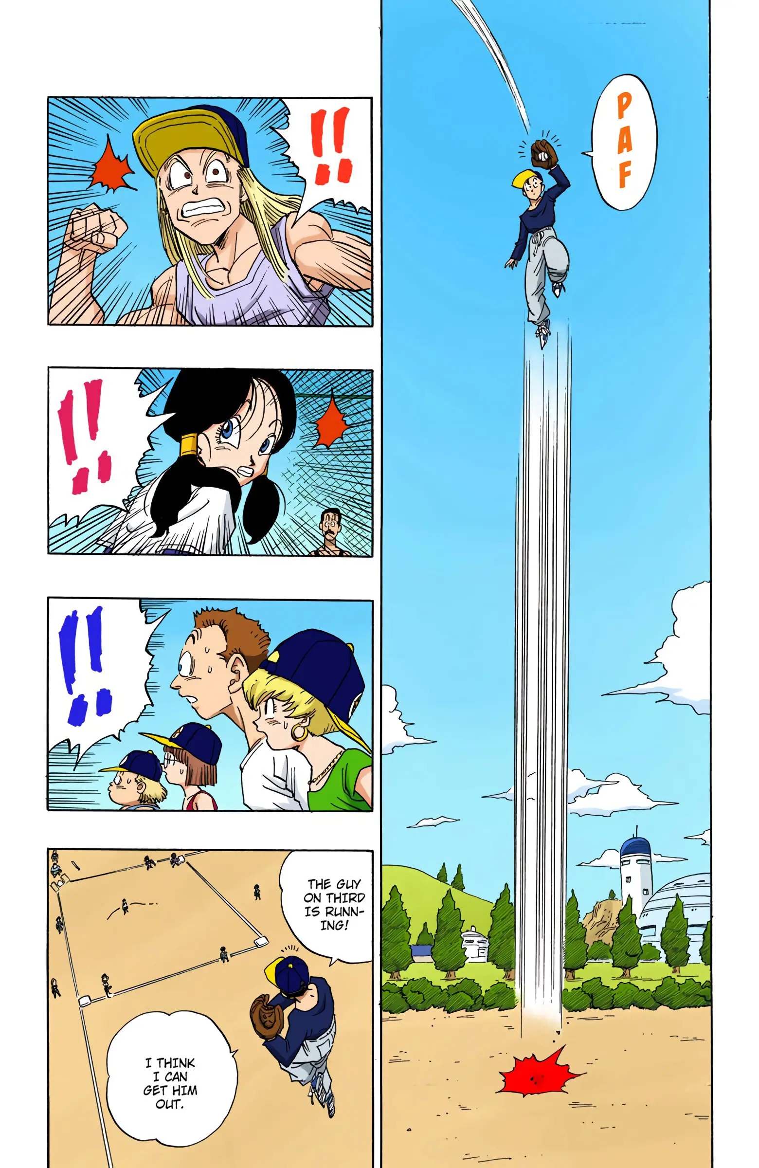 DBZ Majin Buu Saga Colored Manga, chapter 422, page 7