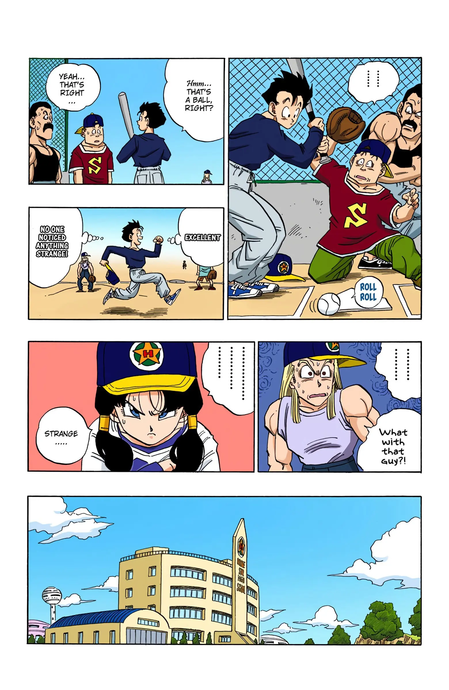 DBZ Majin Buu Saga Colored Manga, chapter 422, page 12