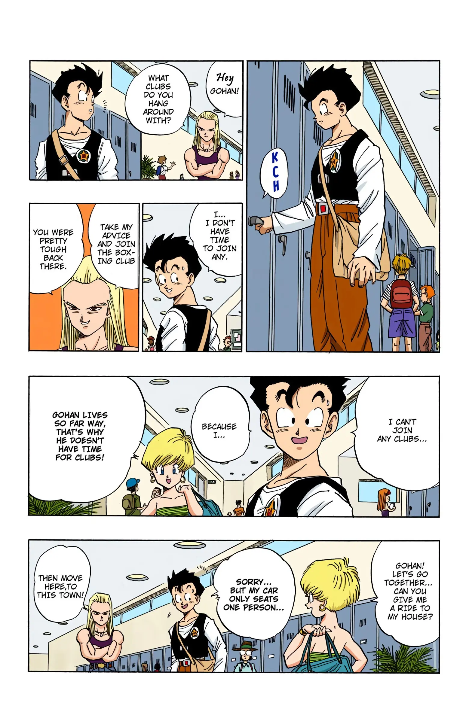 DBZ Majin Buu Saga Colored Manga, chapter 422, page 13