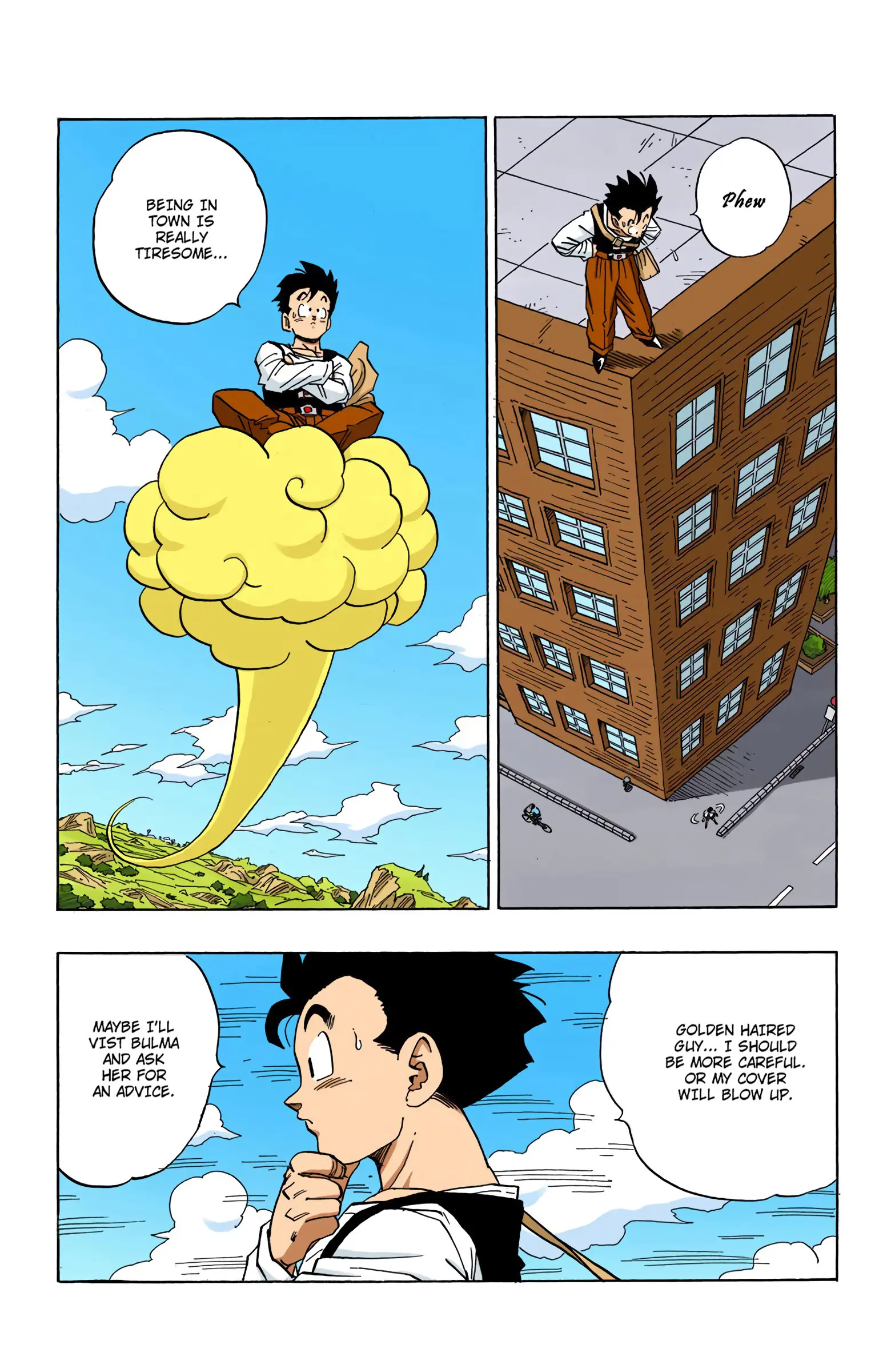 DBZ Majin Buu Saga Colored Manga, chapter 422, page 15