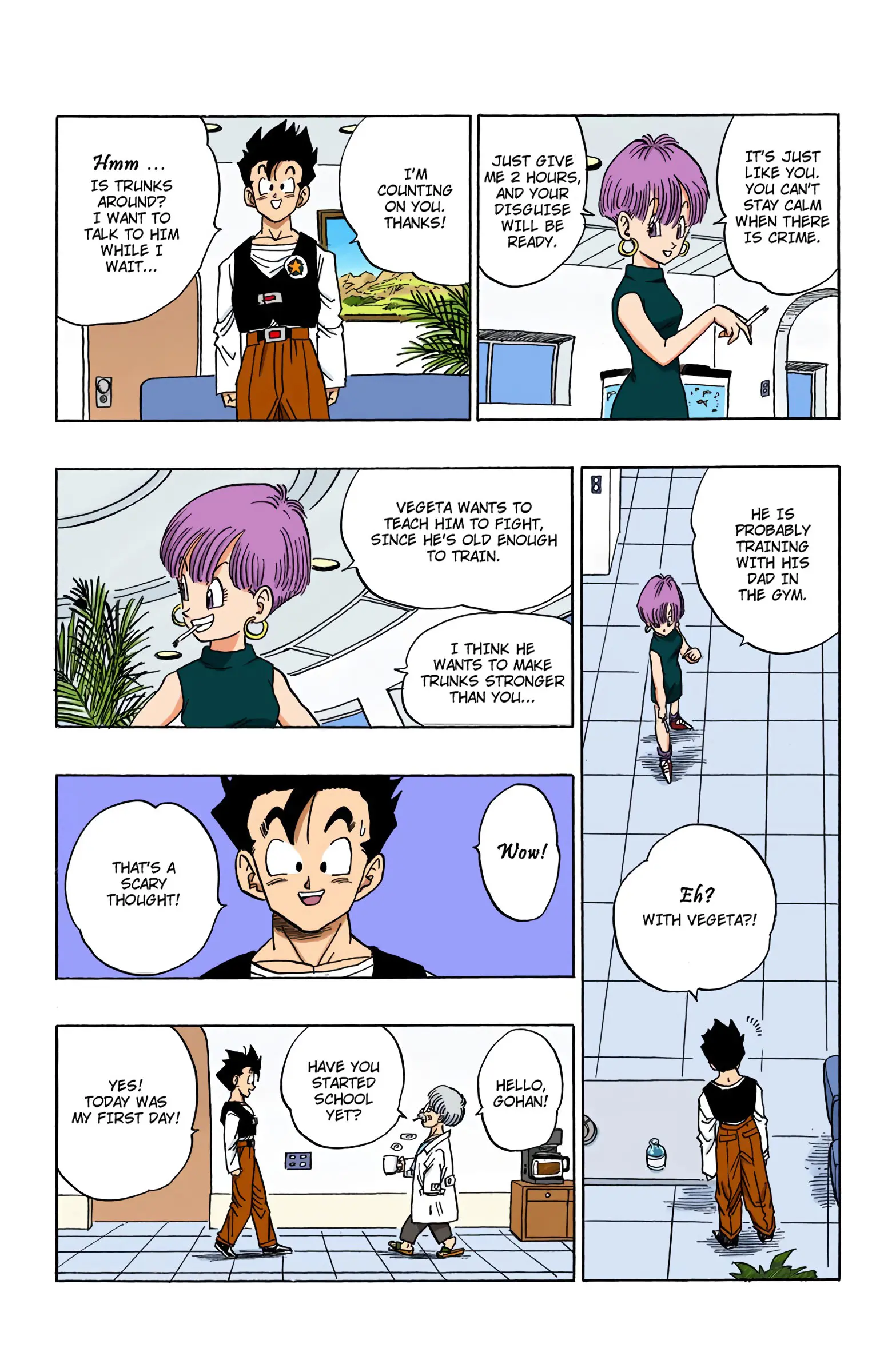 DBZ Majin Buu Saga Colored Manga, chapter 423, page 3