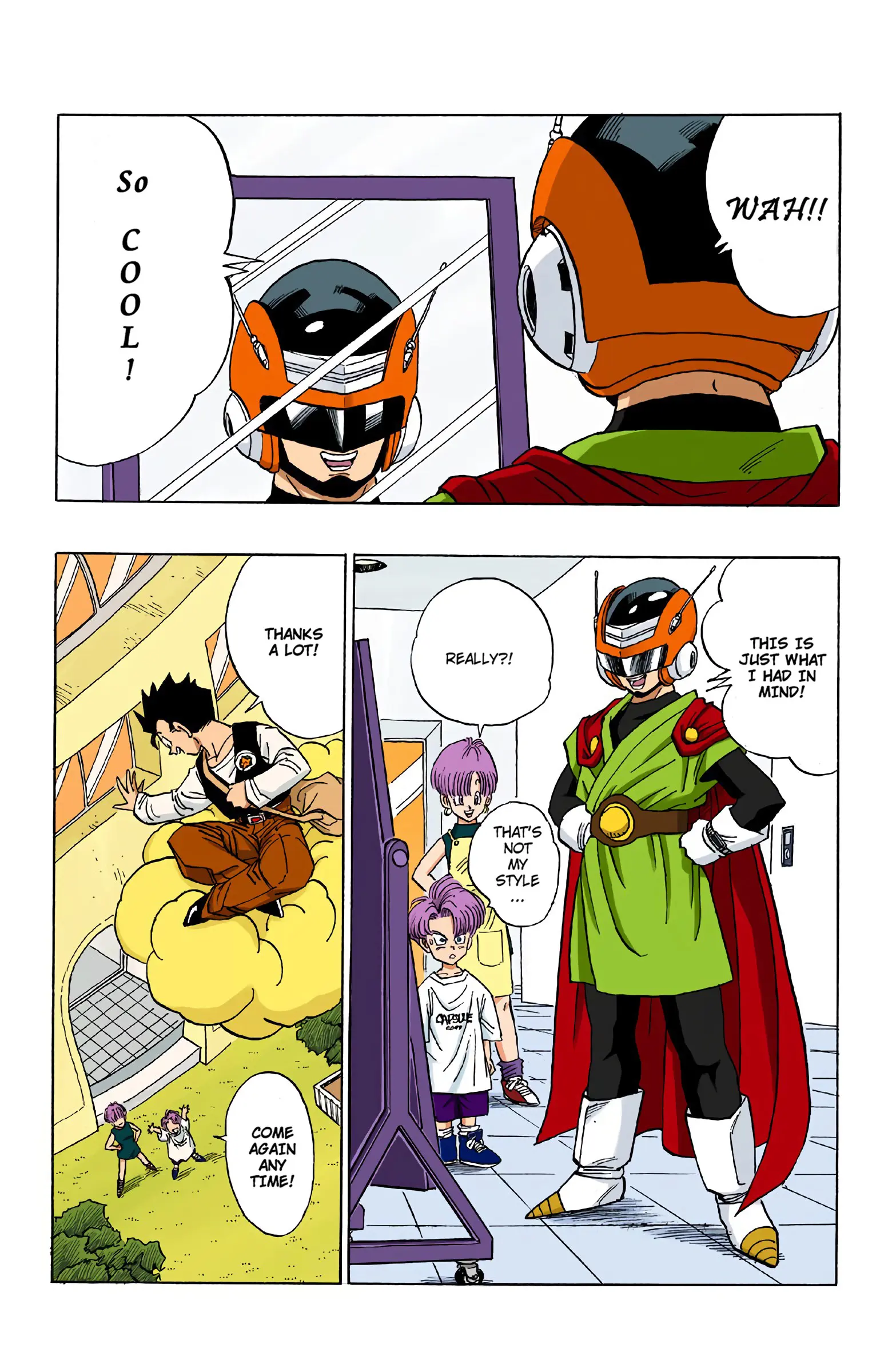 DBZ Majin Buu Saga Colored Manga, chapter 423, page 6