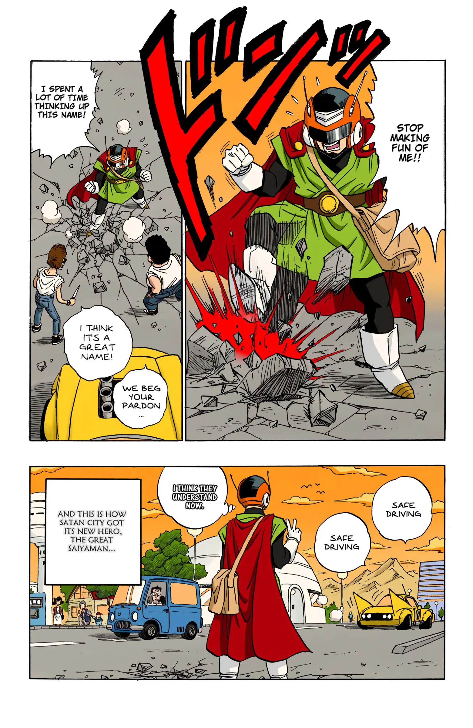DBZ Majin Buu Saga Colored Manga, chapter 423, page 13
