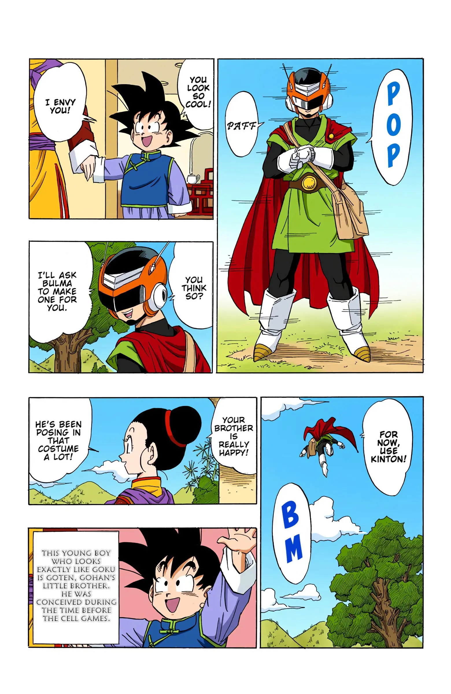 DBZ Majin Buu Saga Colored Manga, chapter 424, page 2