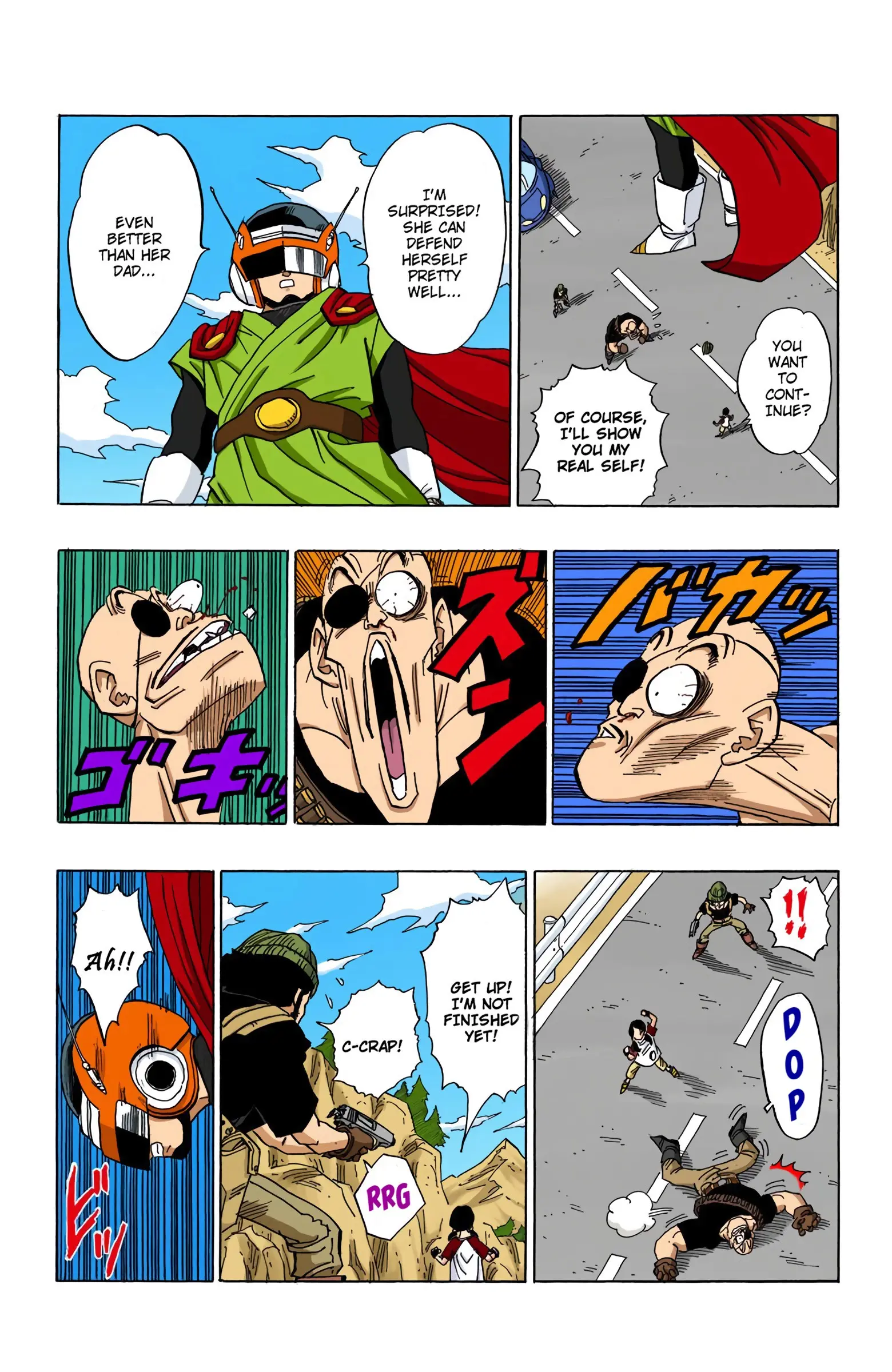 DBZ Majin Buu Saga Colored Manga, chapter 424, page 14