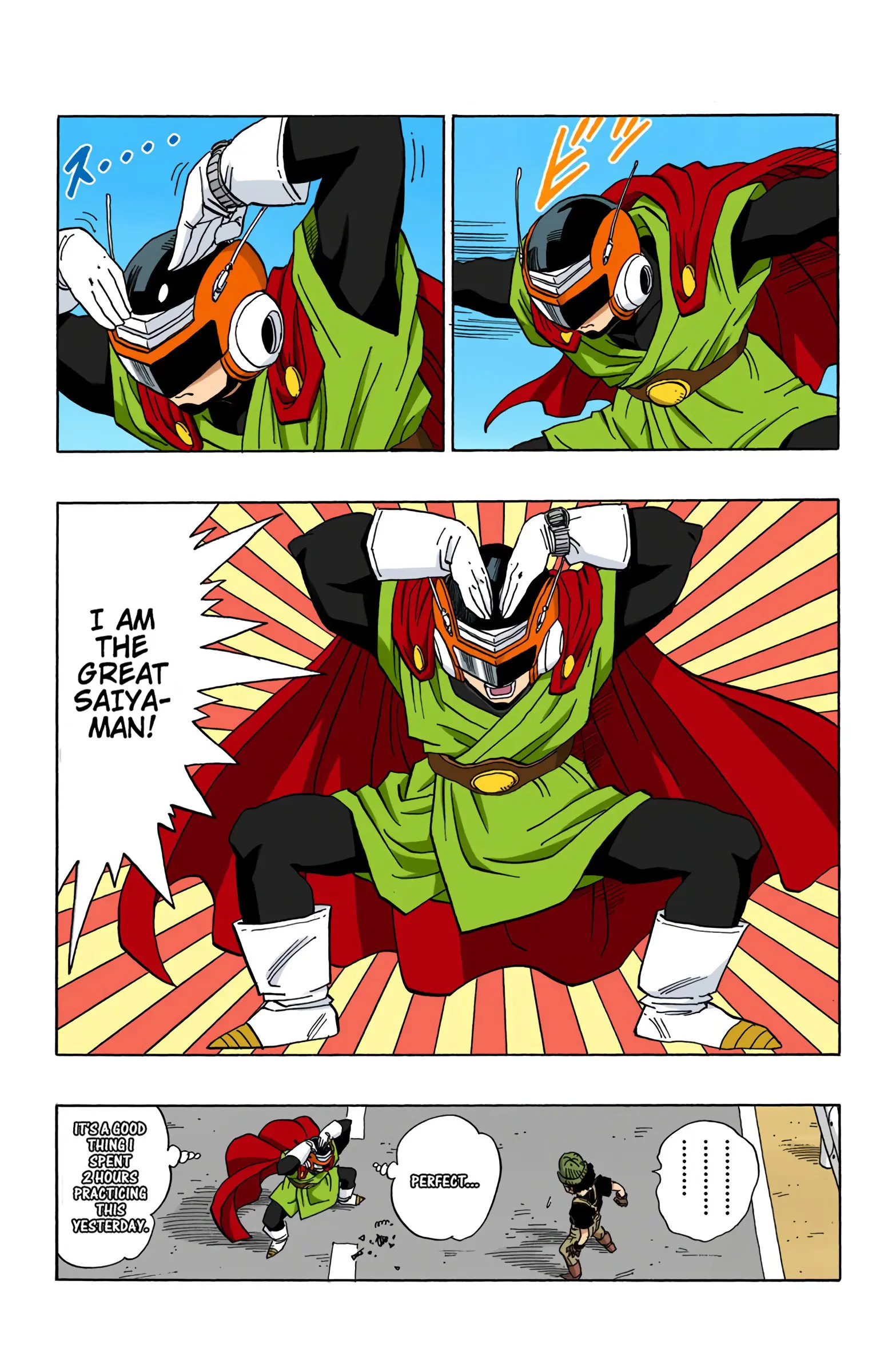 DBZ Majin Buu Saga Colored Manga, chapter 425, page 3