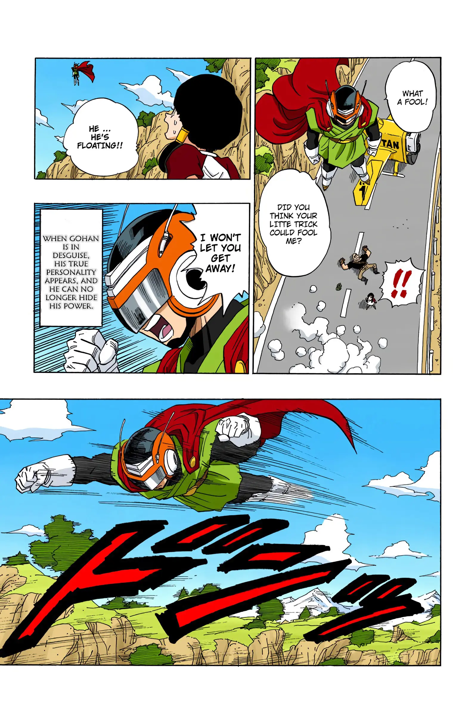 DBZ Majin Buu Saga Colored Manga, chapter 425, page 5