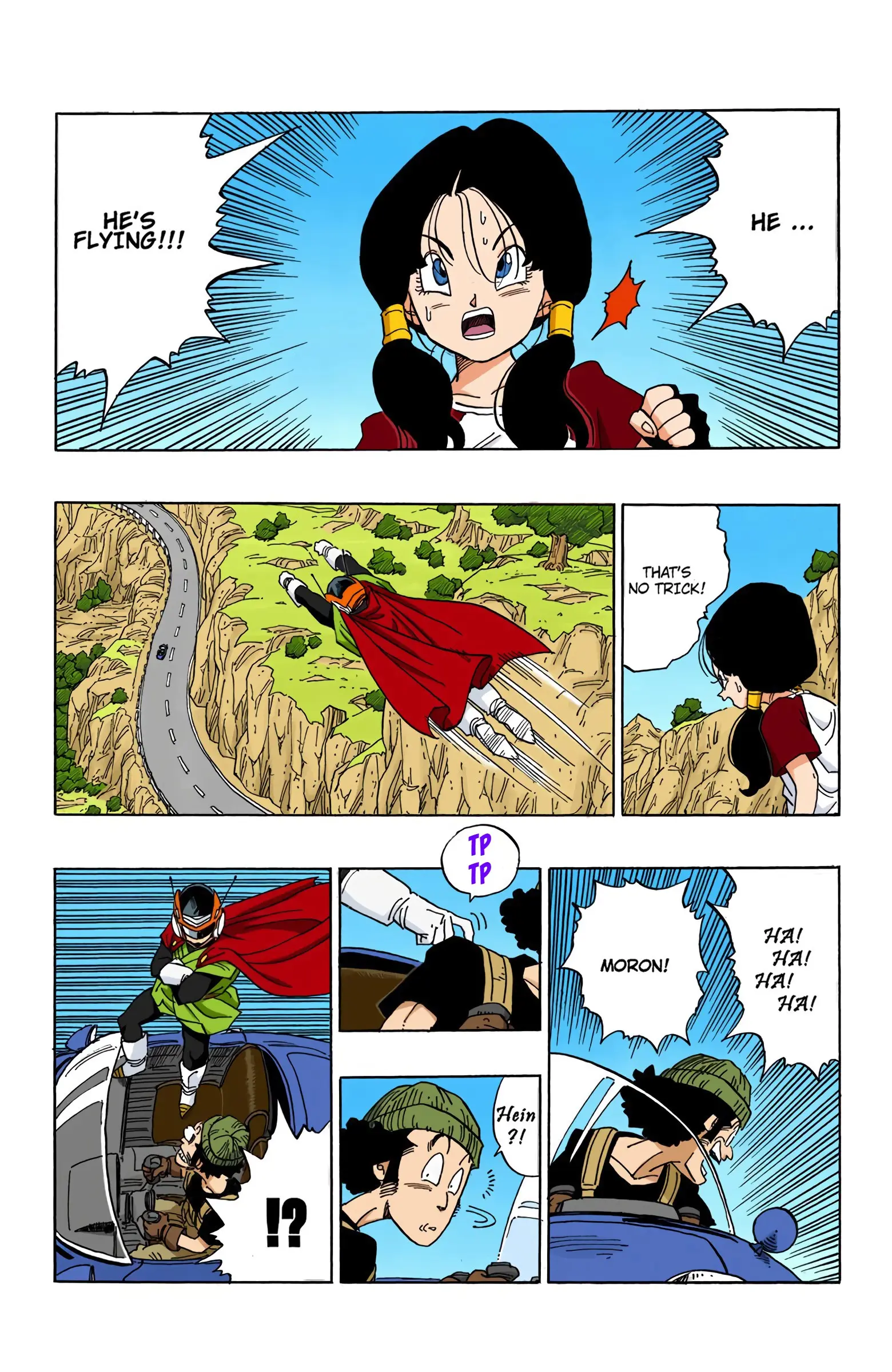 DBZ Majin Buu Saga Colored Manga, chapter 425, page 6