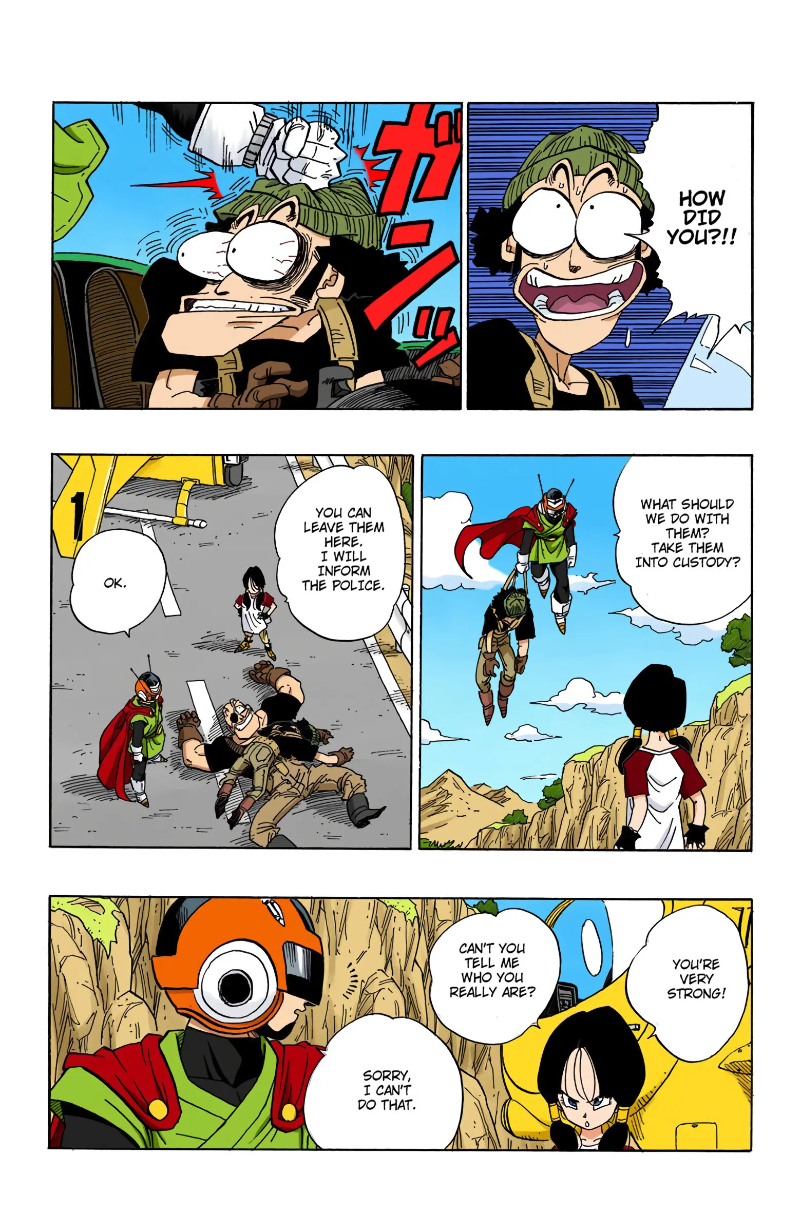 DBZ Majin Buu Saga Colored Manga, chapter 425, page 7