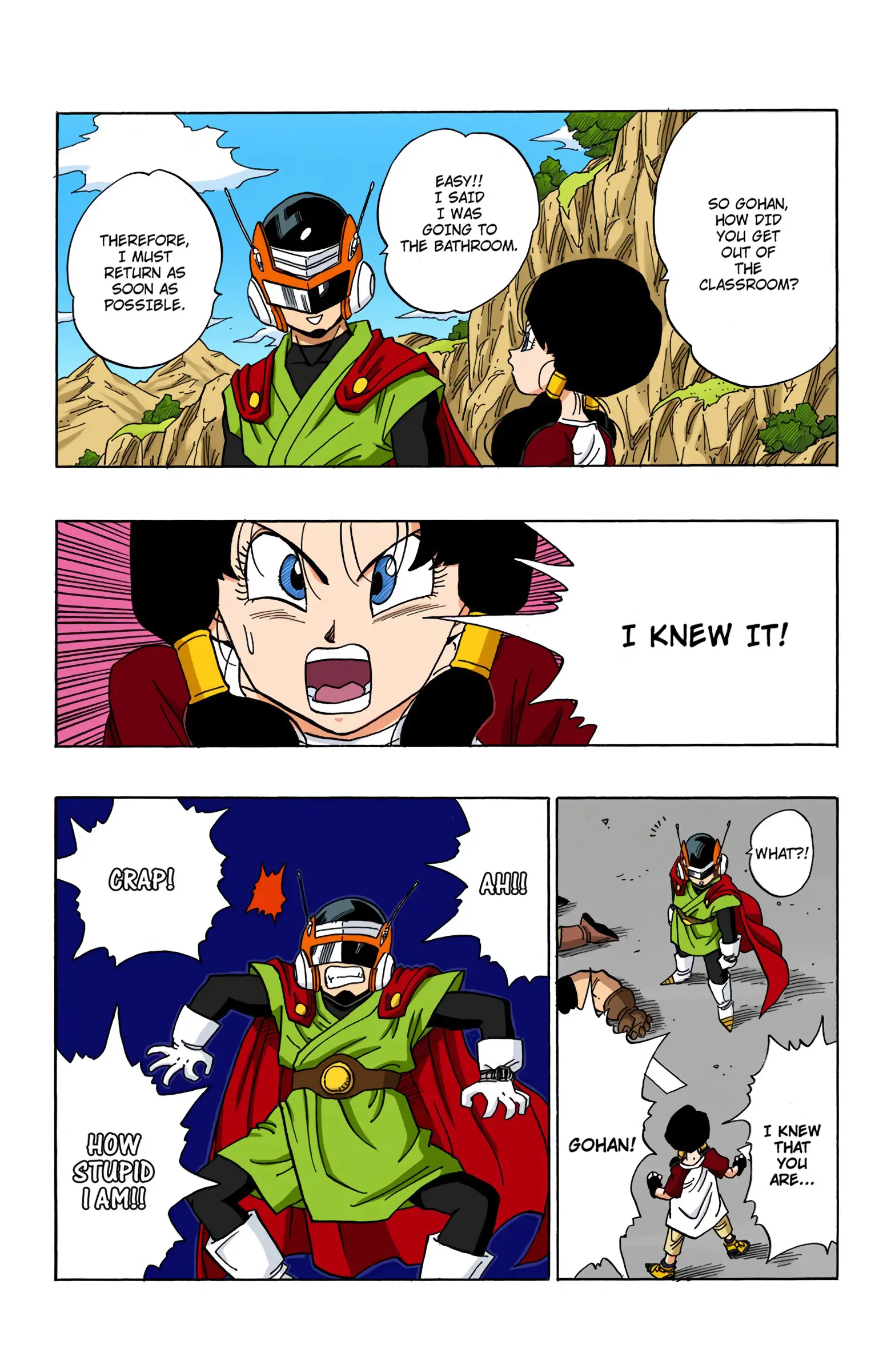 DBZ Majin Buu Saga Colored Manga, chapter 425, page 8