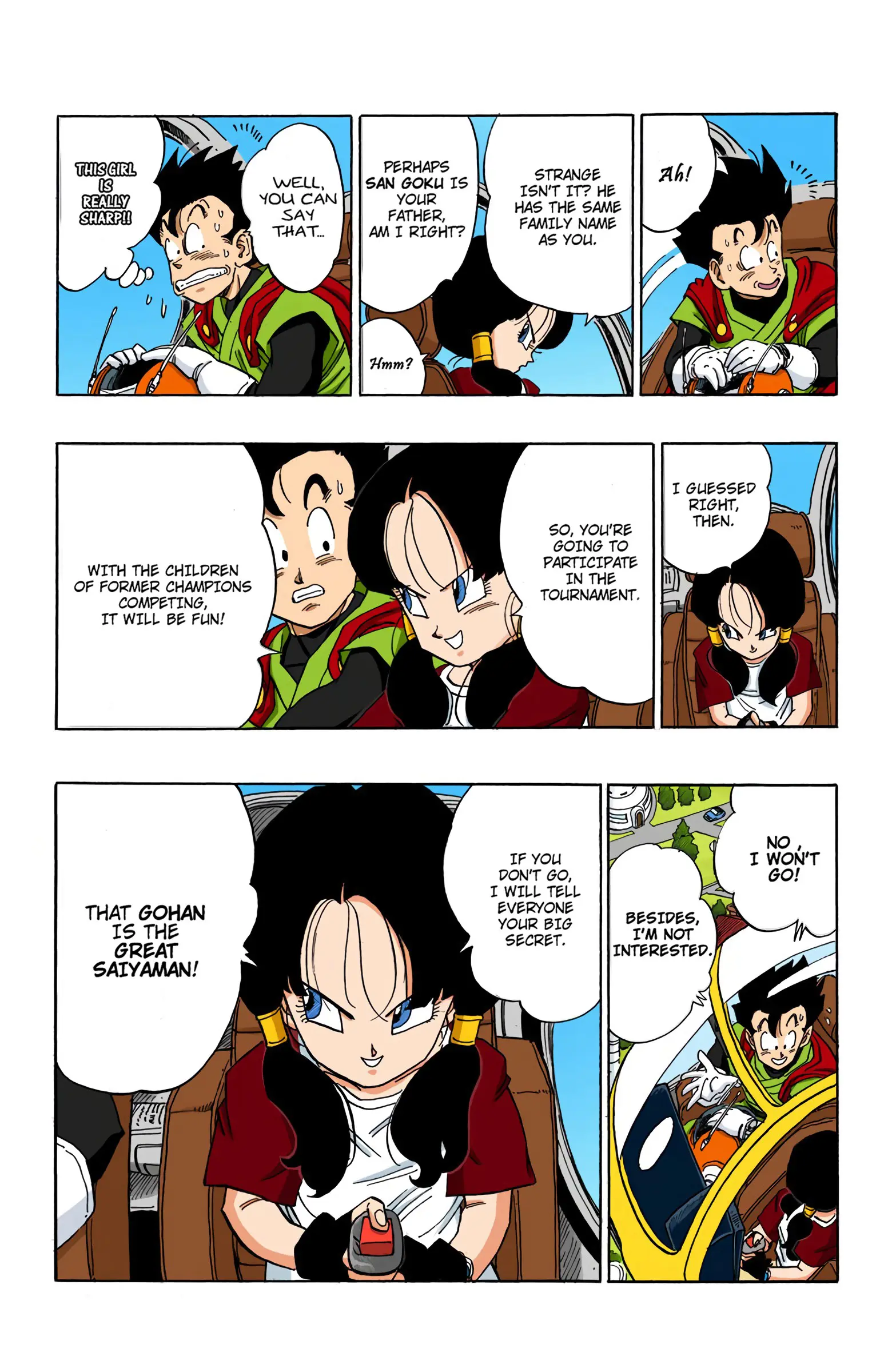 DBZ Majin Buu Saga Colored Manga, chapter 425, page 11