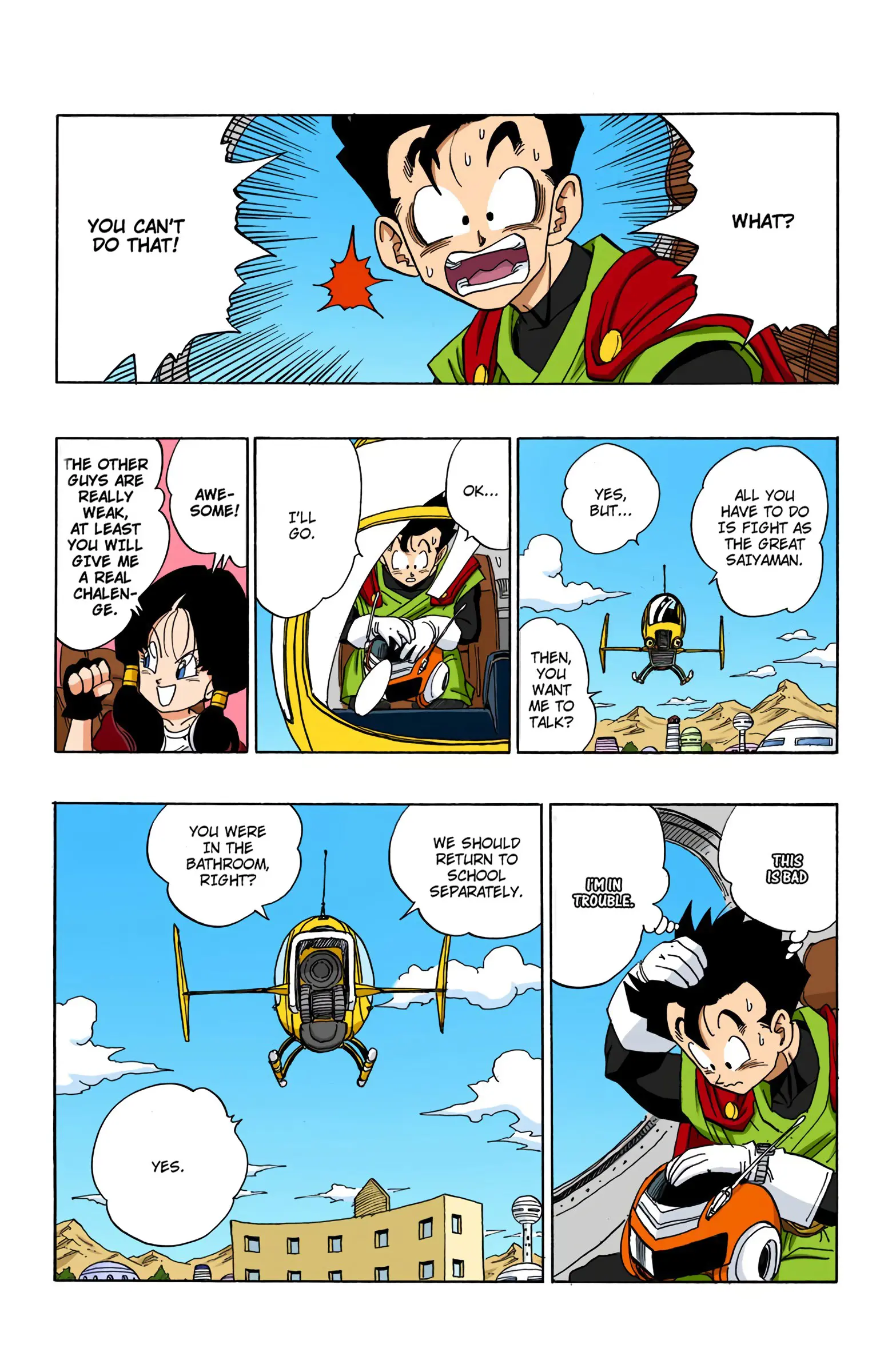DBZ Majin Buu Saga Colored Manga, chapter 425, page 12