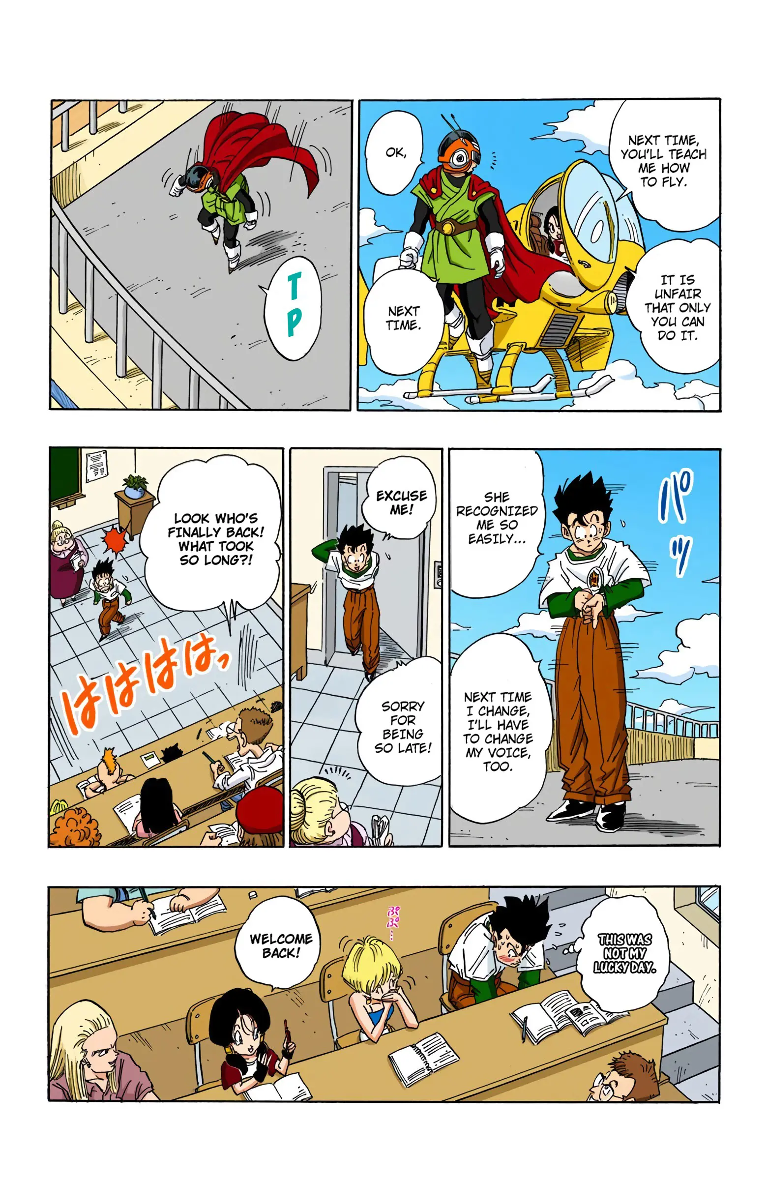 DBZ Majin Buu Saga Colored Manga, chapter 425, page 13