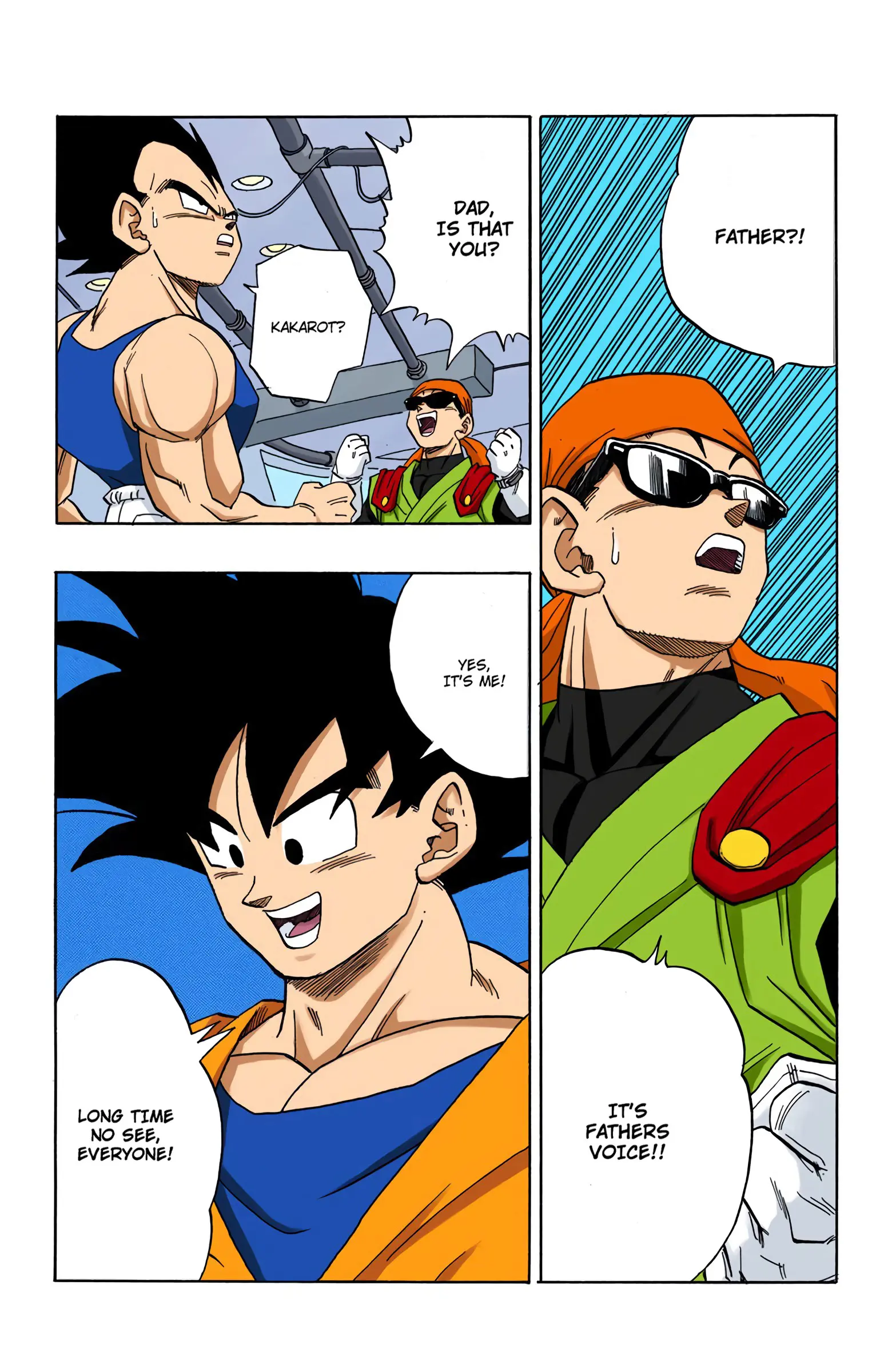 DBZ Majin Buu Saga Colored Manga, chapter 426, page 6
