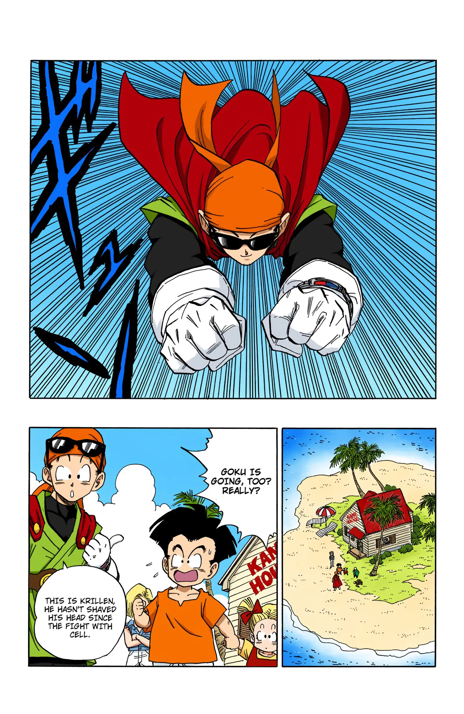 DBZ Majin Buu Saga Colored Manga, chapter 426, page 9