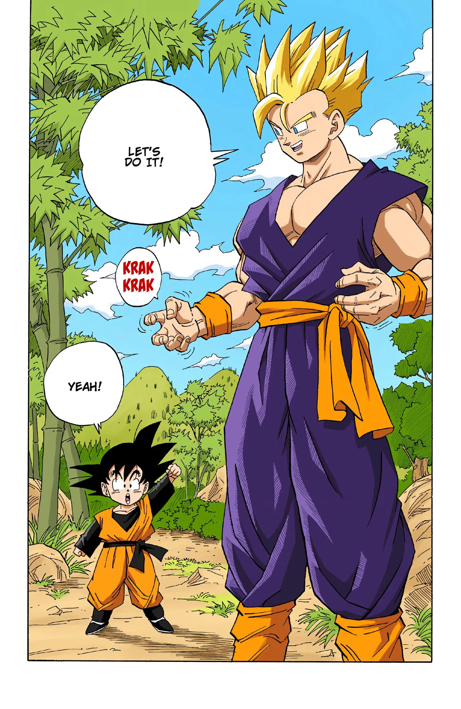 DBZ Majin Buu Saga Colored Manga, chapter 426, page 15