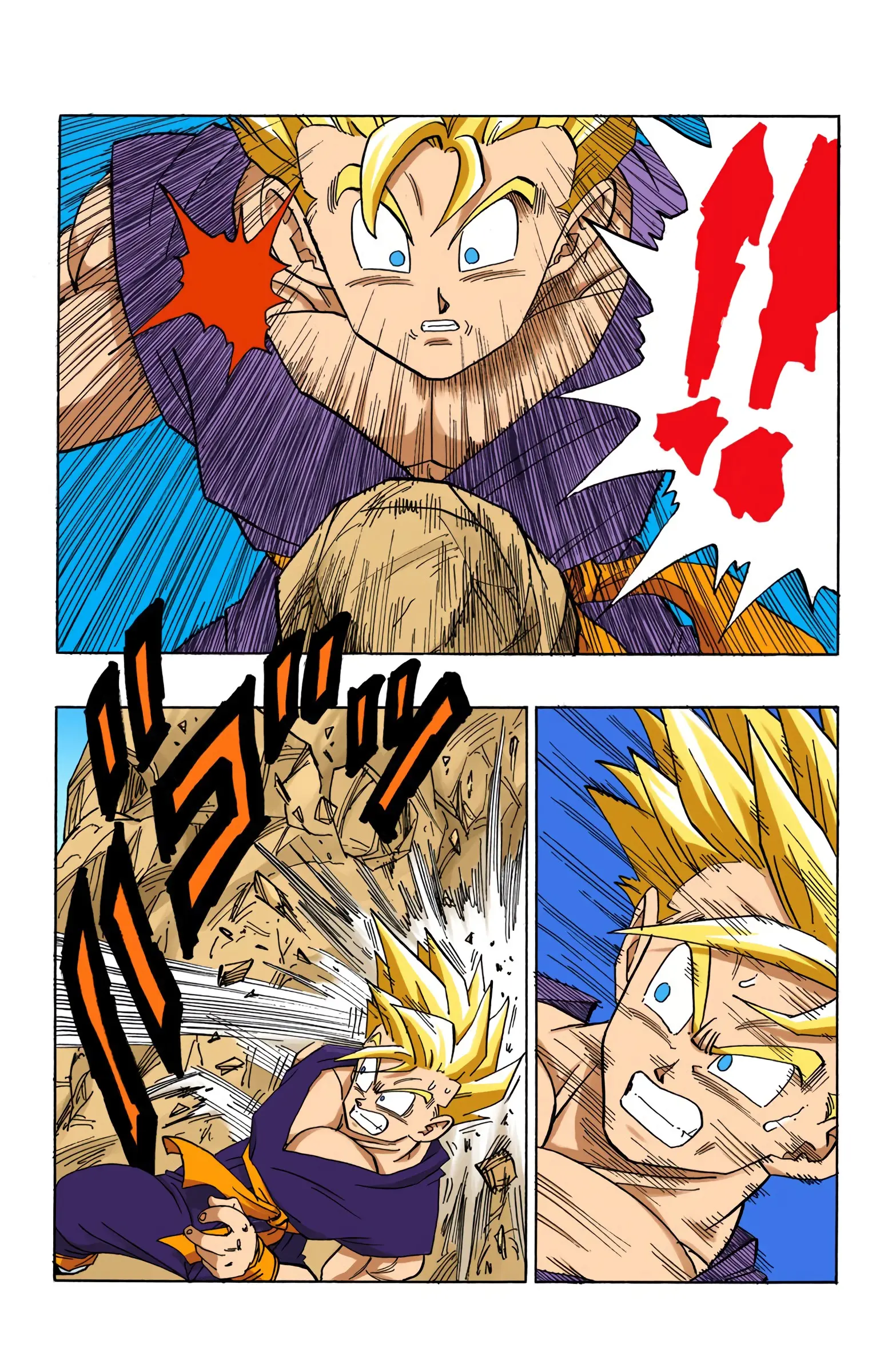 DBZ Majin Buu Saga Colored Manga, chapter 427, page 4