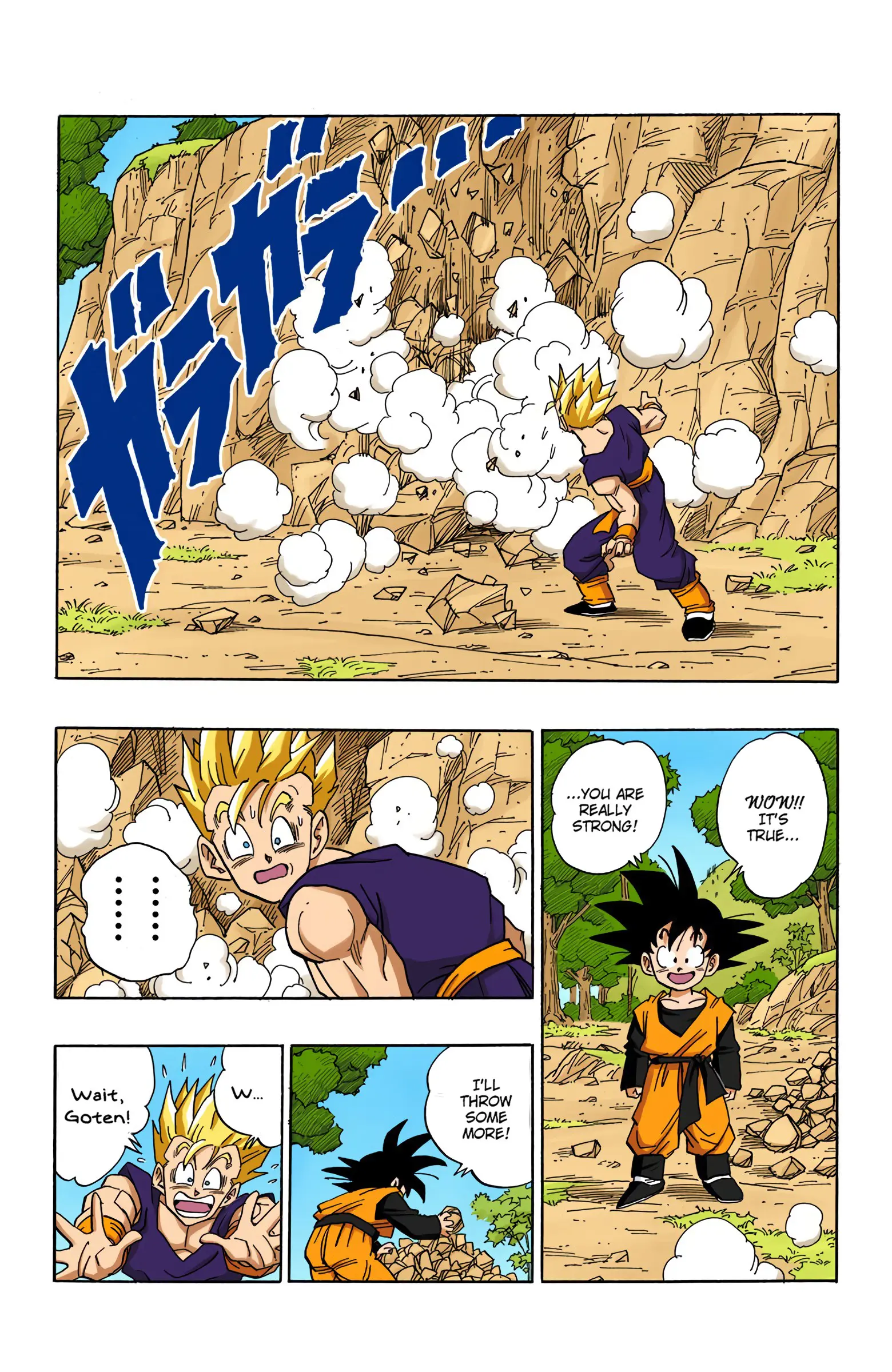 DBZ Majin Buu Saga Colored Manga, chapter 427, page 5