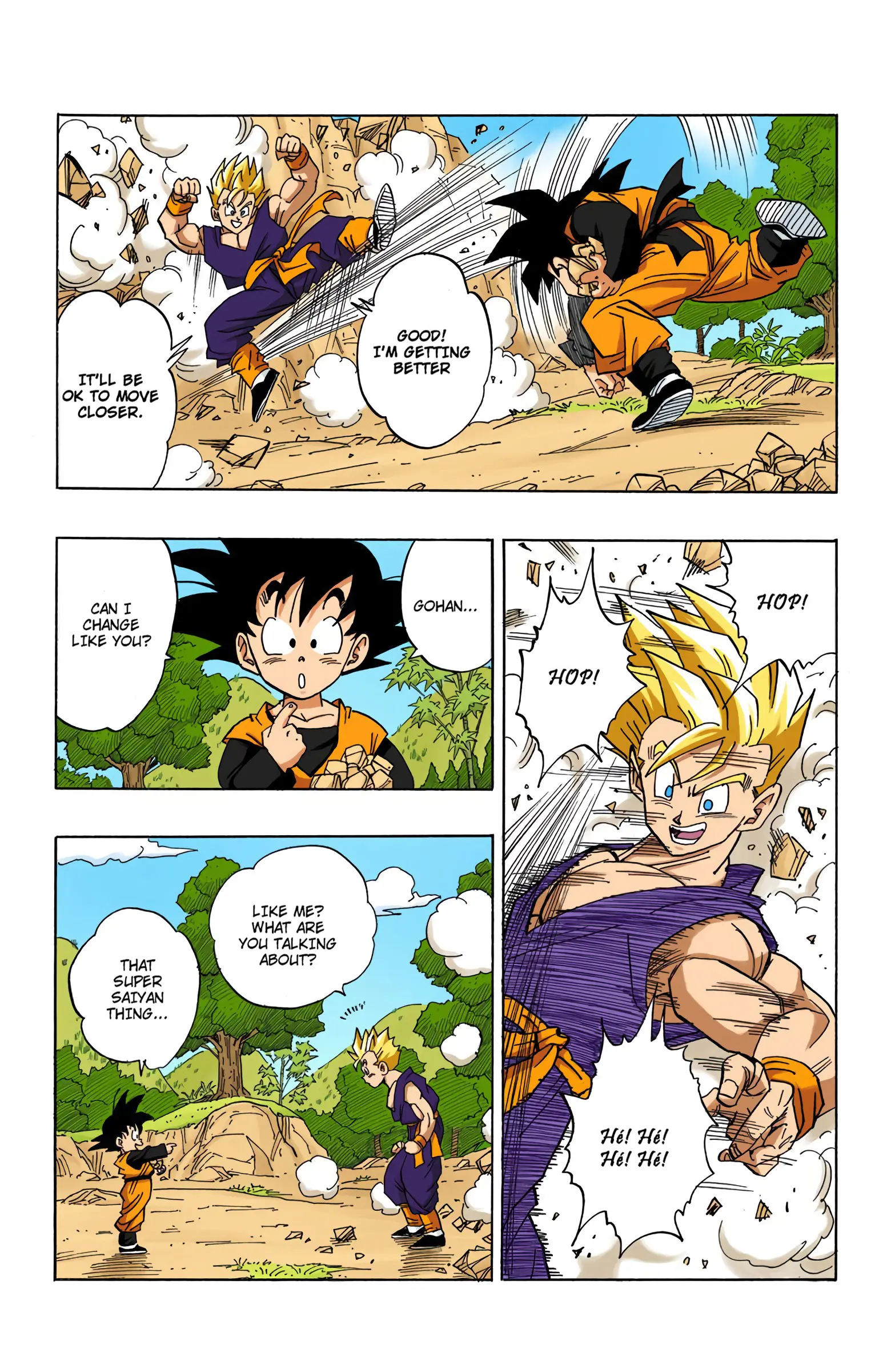 DBZ Majin Buu Saga Colored Manga, chapter 427, page 7