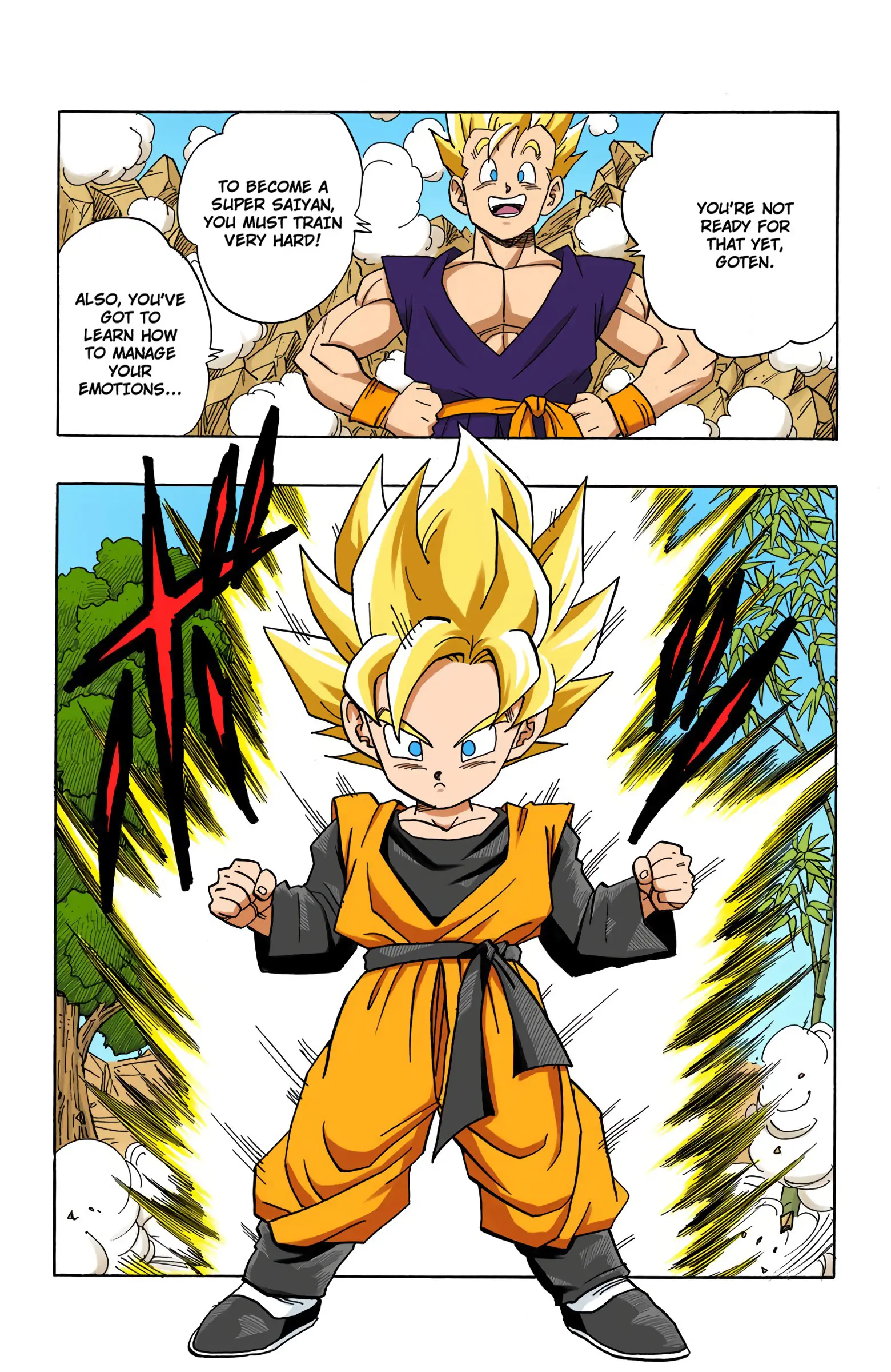 DBZ Majin Buu Saga Colored Manga, chapter 427, page 8