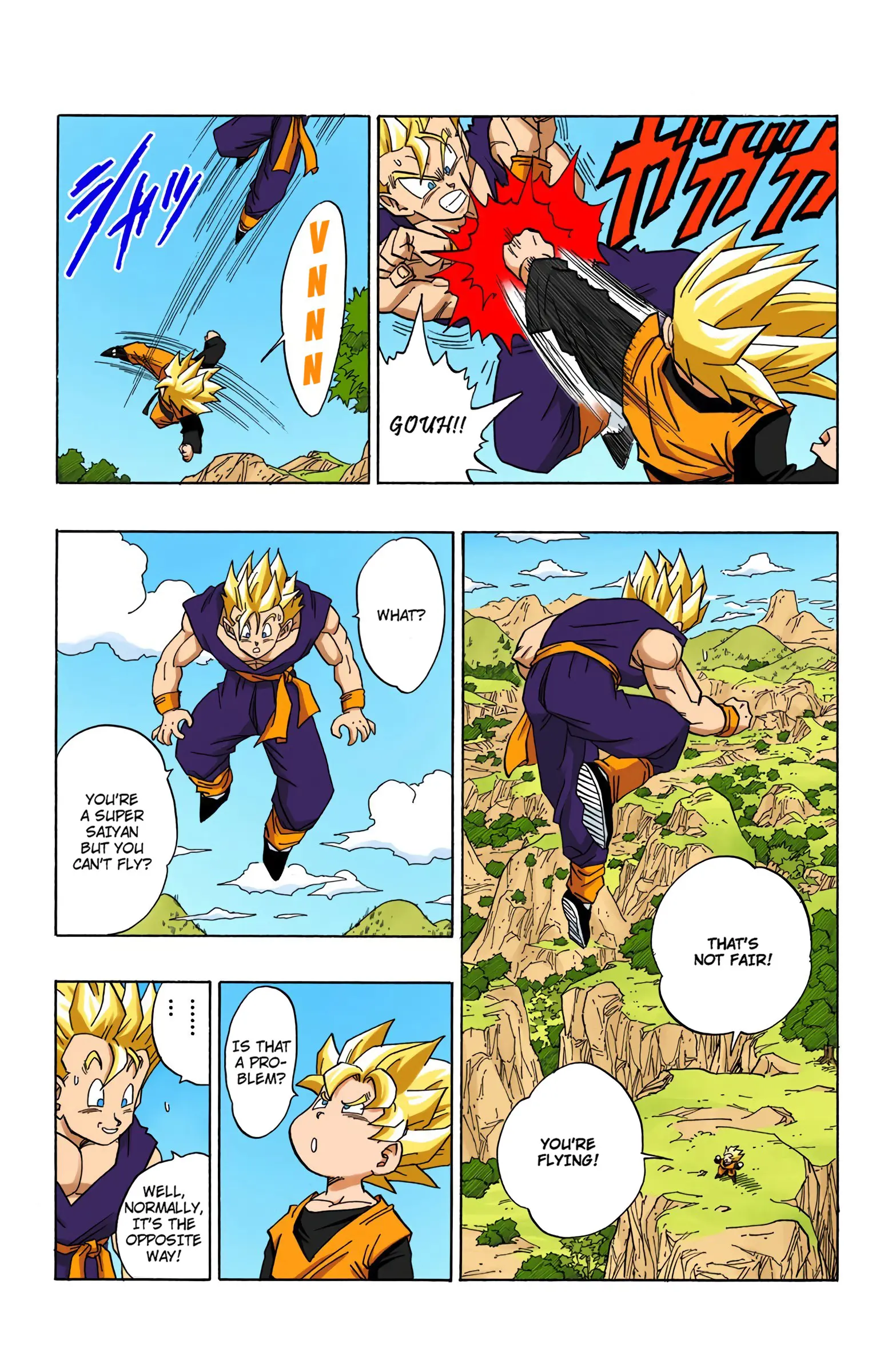 DBZ Majin Buu Saga Colored Manga, chapter 427, page 12