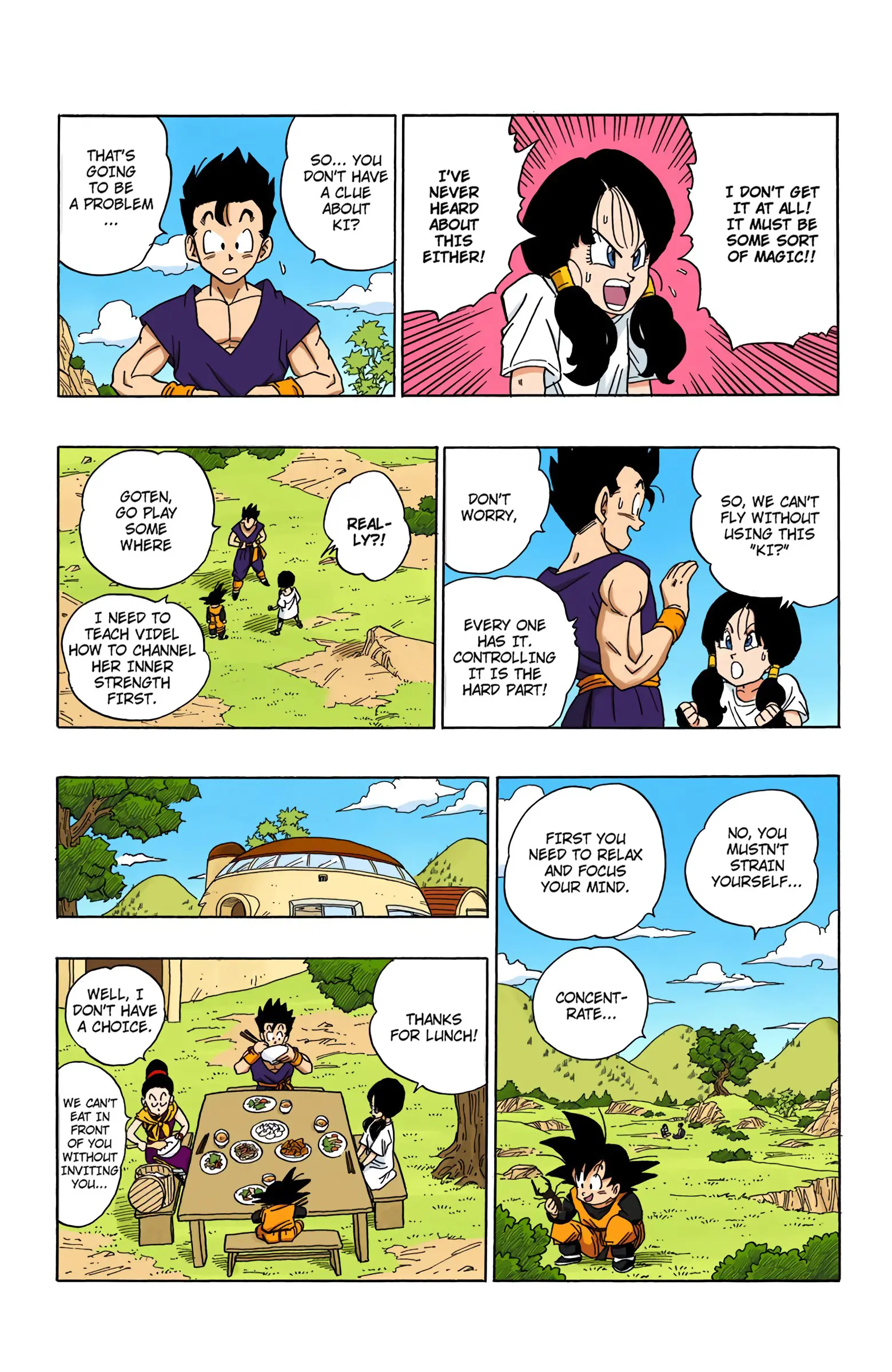 DBZ Majin Buu Saga Colored Manga, chapter 428, page 4