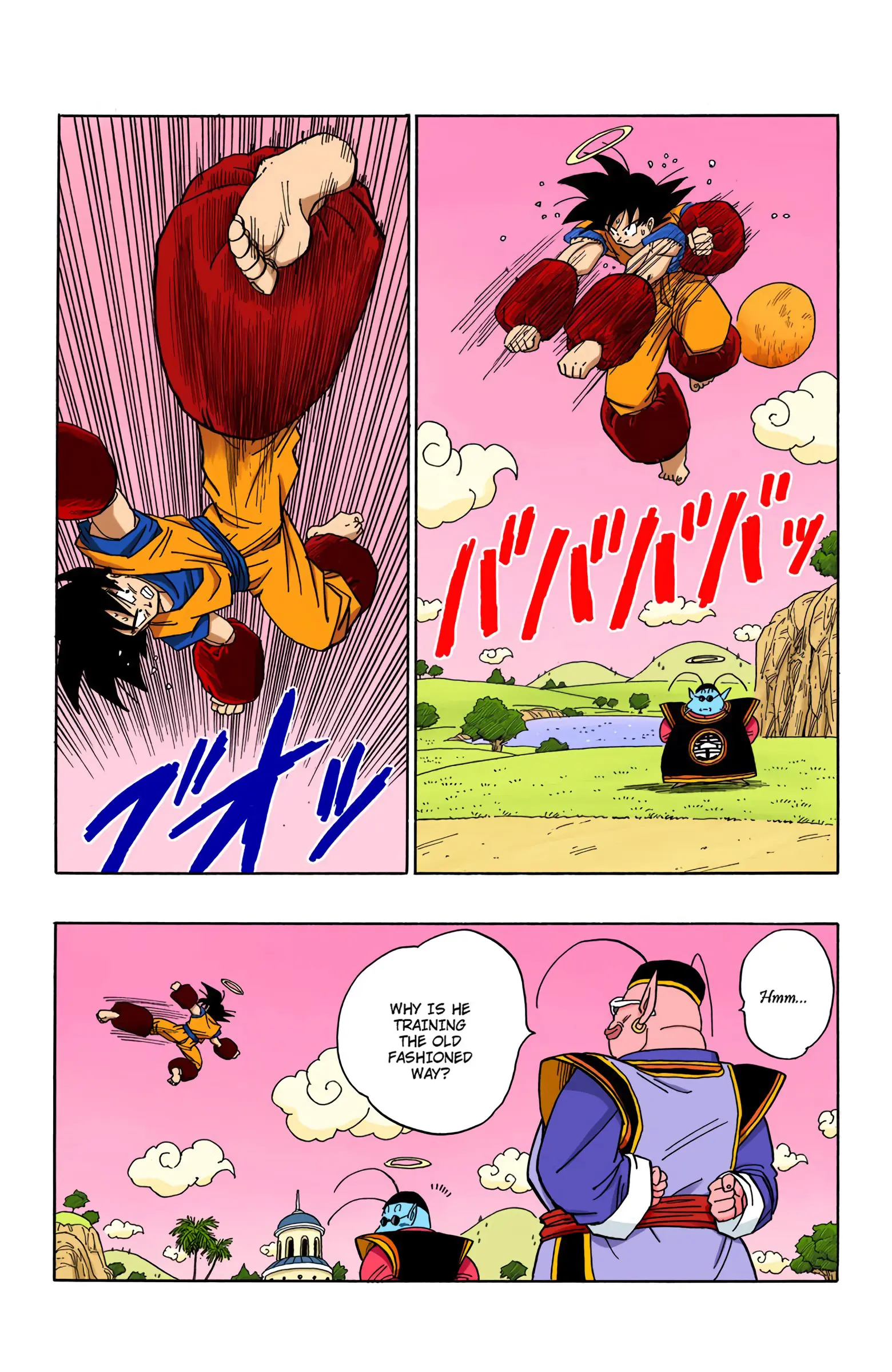DBZ Majin Buu Saga Colored Manga, chapter 428, page 7