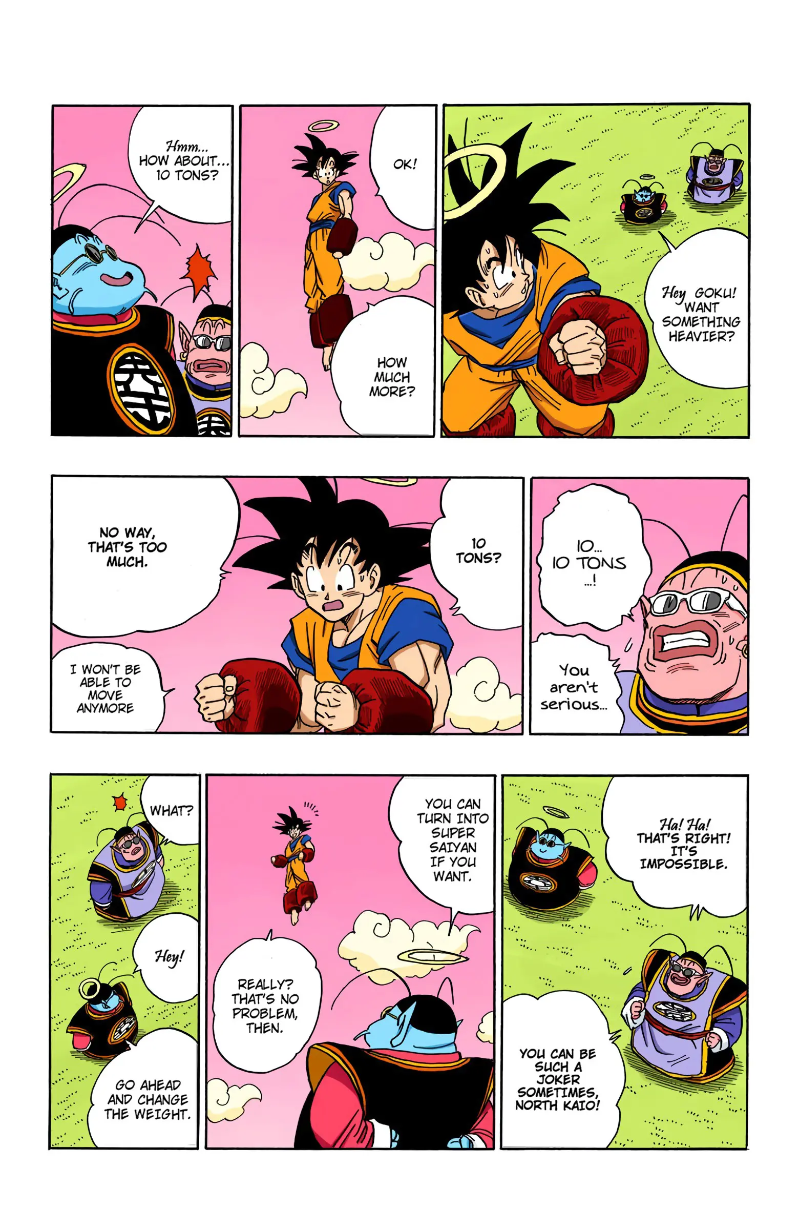 DBZ Majin Buu Saga Colored Manga, chapter 428, page 9