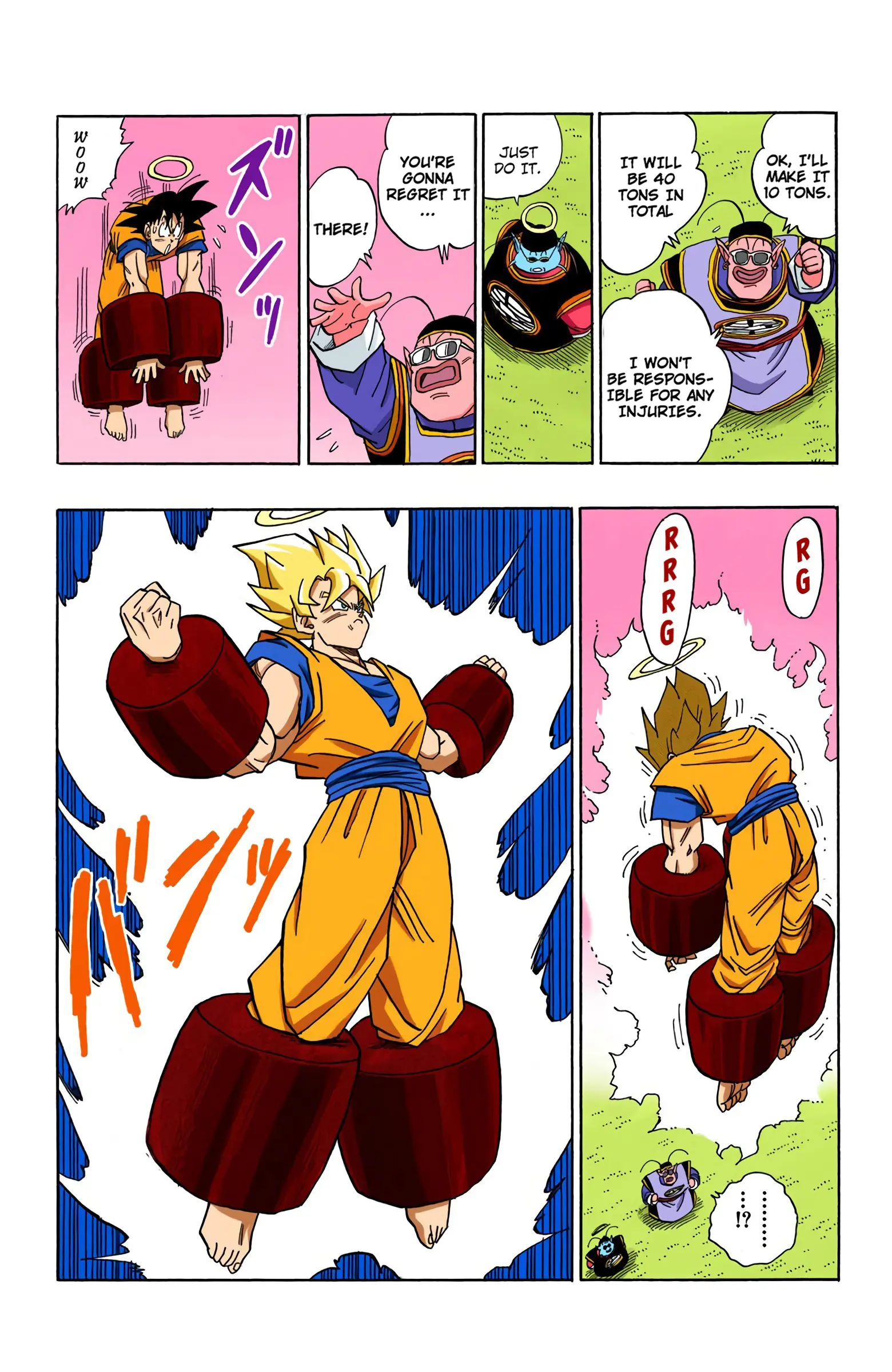 DBZ Majin Buu Saga Colored Manga, chapter 428, page 10