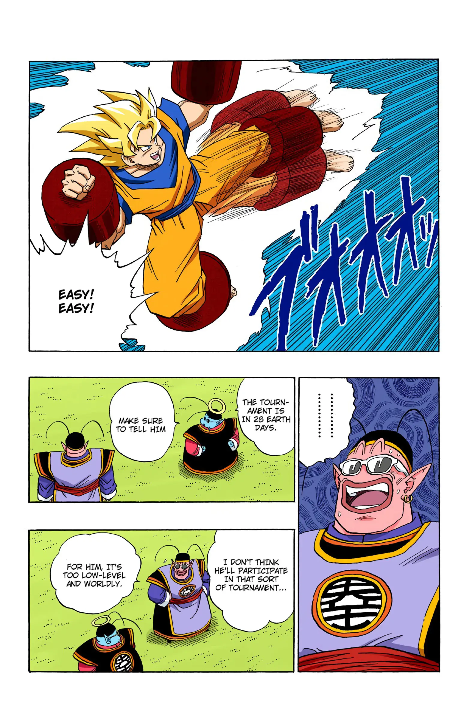 DBZ Majin Buu Saga Colored Manga, chapter 428, page 11