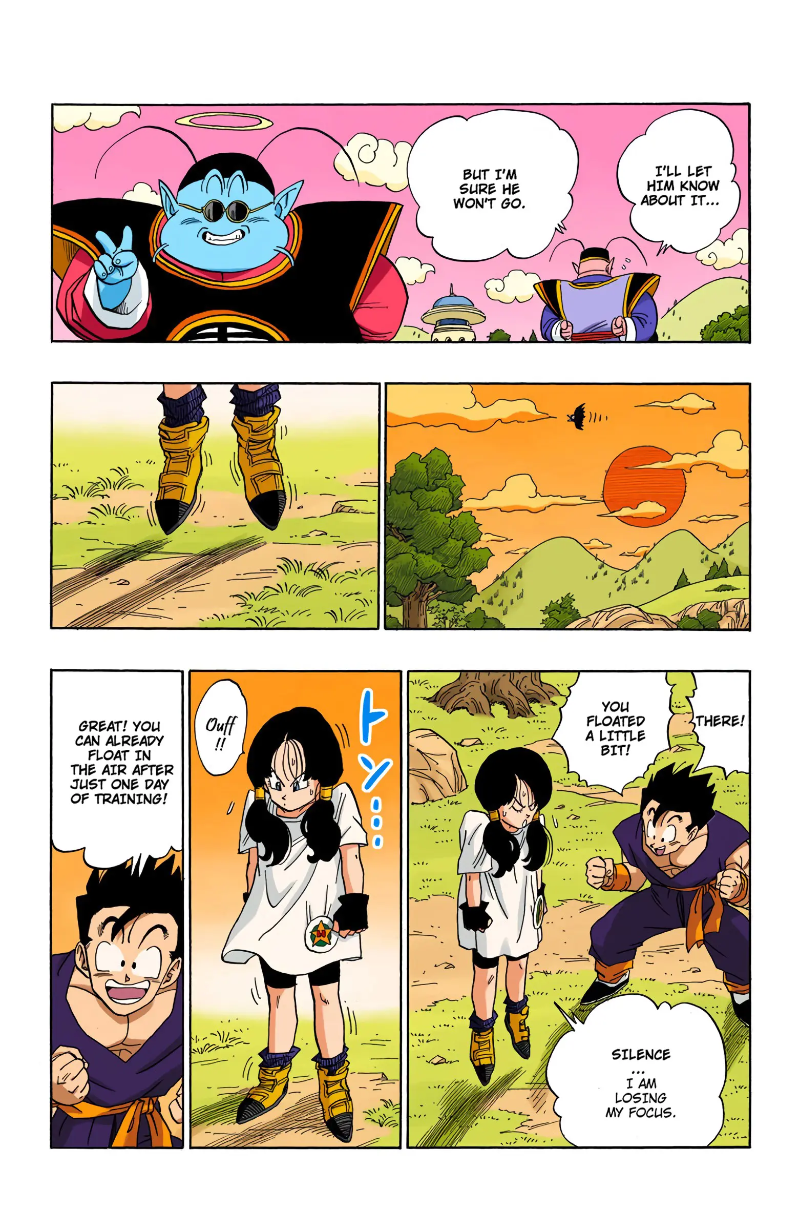 DBZ Majin Buu Saga Colored Manga, chapter 428, page 12