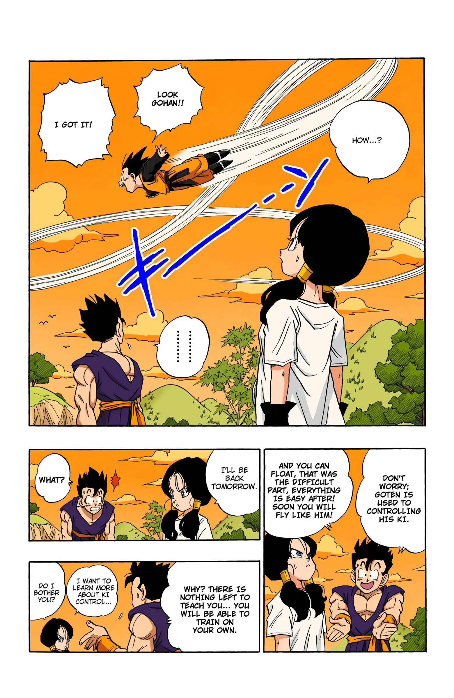 DBZ Majin Buu Saga Colored Manga, chapter 428, page 13