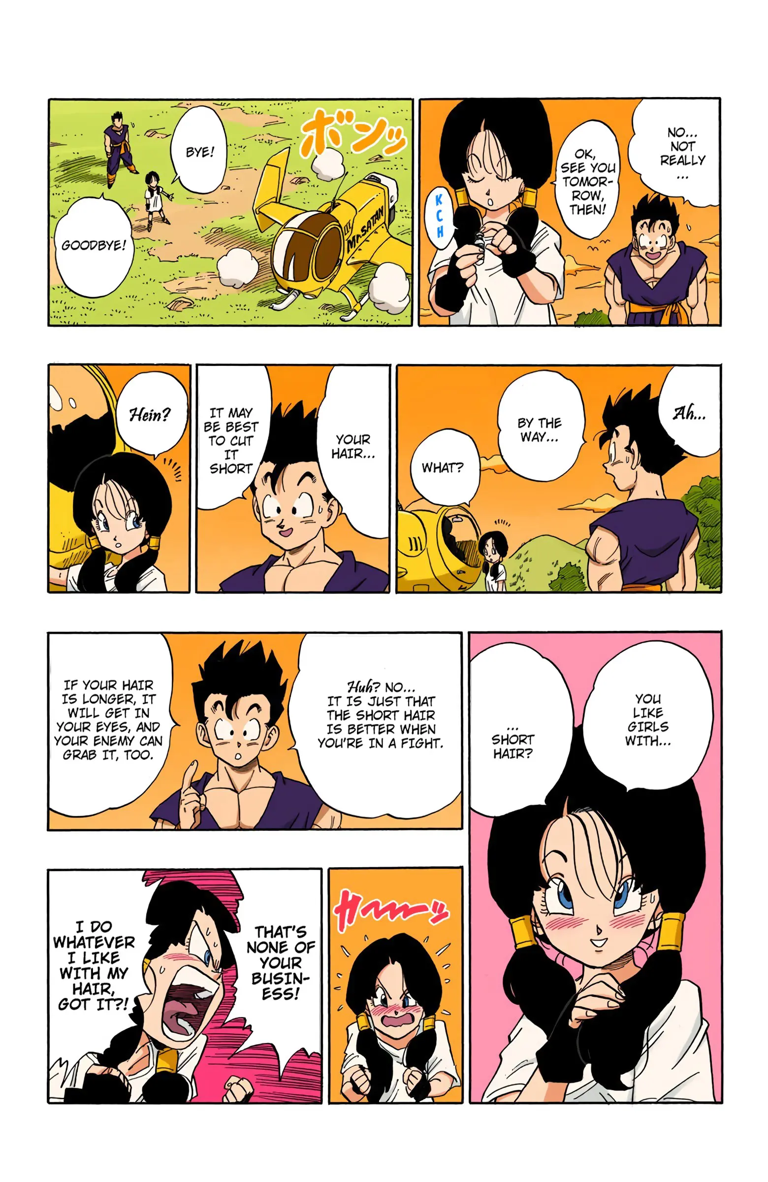 DBZ Majin Buu Saga Colored Manga, chapter 428, page 14