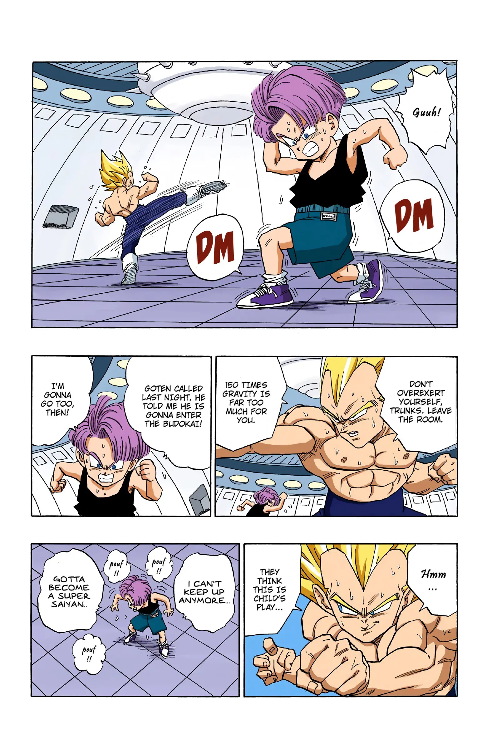 DBZ Majin Buu Saga Colored Manga, chapter 429, page 3