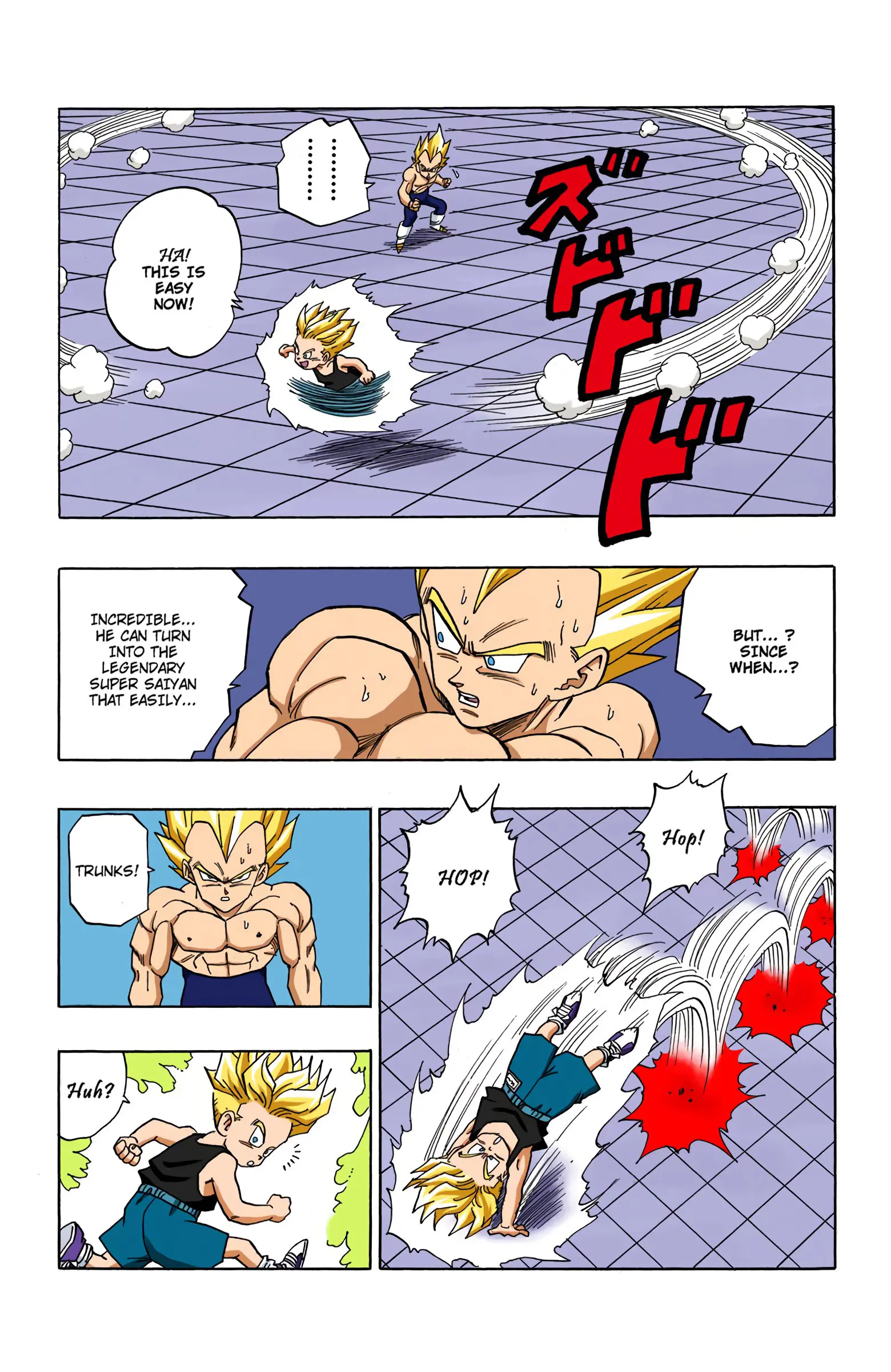 DBZ Majin Buu Saga Colored Manga, chapter 429, page 5